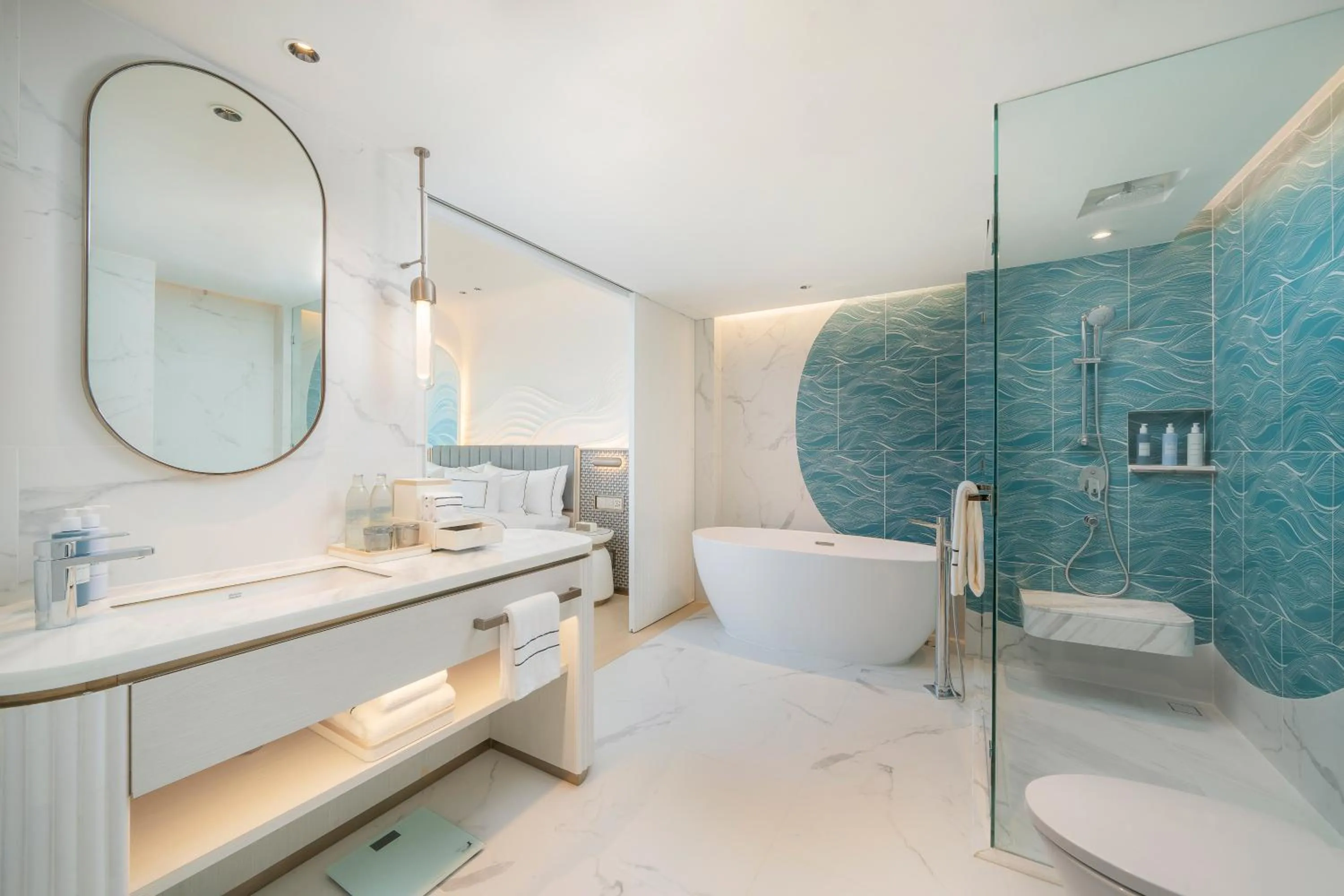 Shower in Meliá Pattaya Hotel