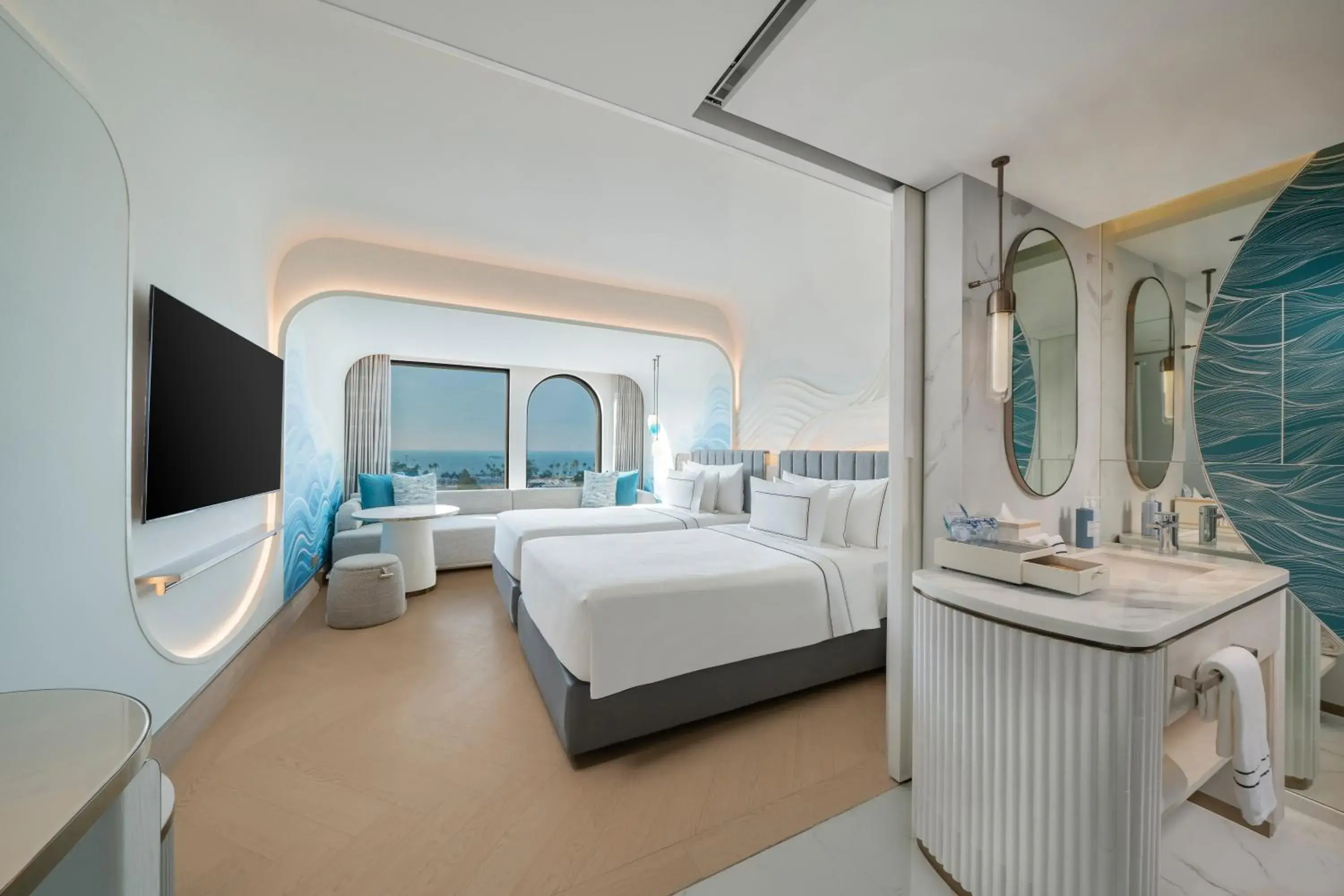 Bedroom, Bed in Meliá Pattaya Hotel Bedroom, Bed in Meliá Pattaya Hotel