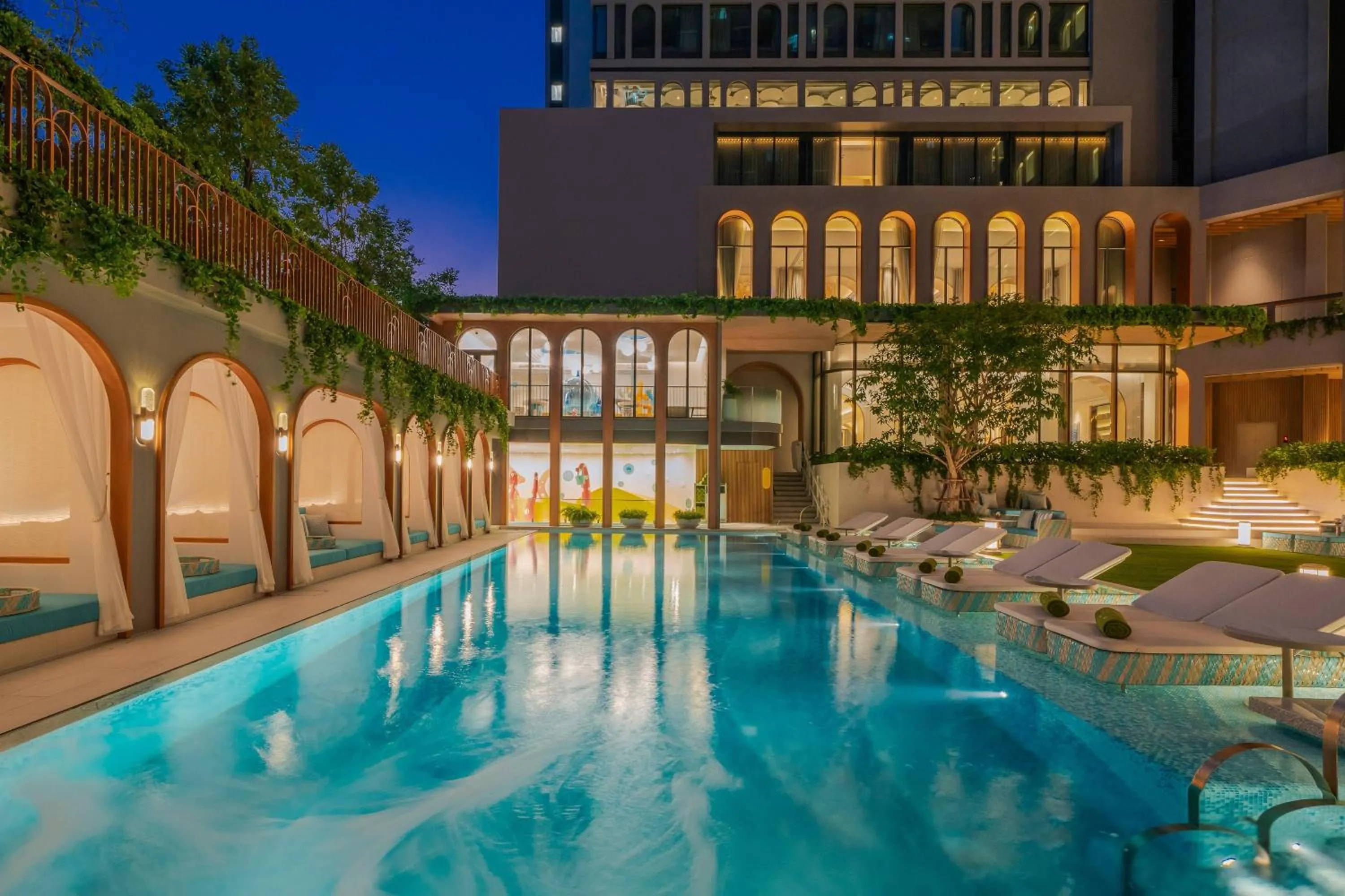 Property building in Meliá Pattaya Hotel