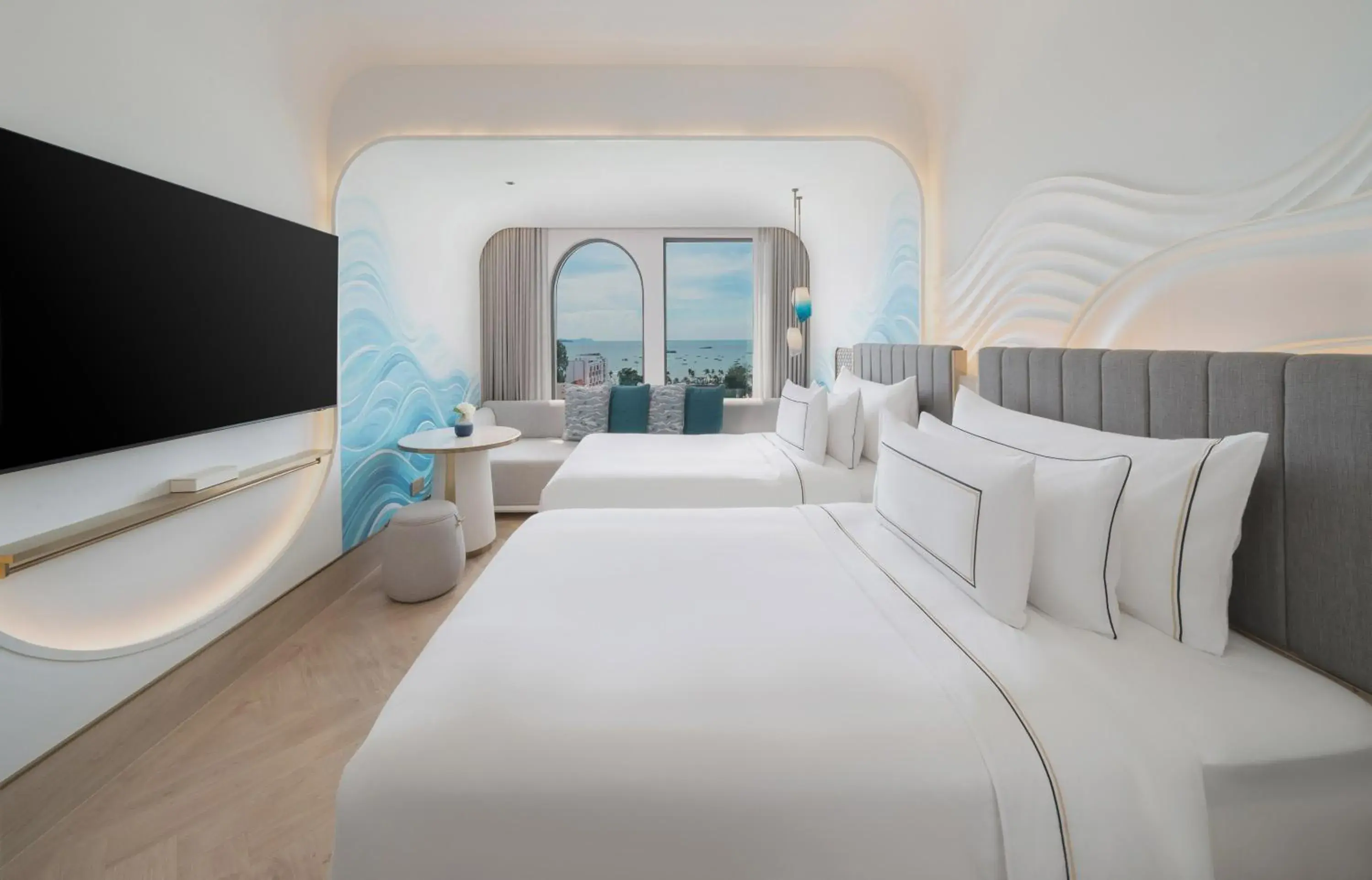 Deluxe Room Sea View in Meliá Pattaya Hotel Deluxe Room Sea View in Meliá Pattaya Hotel