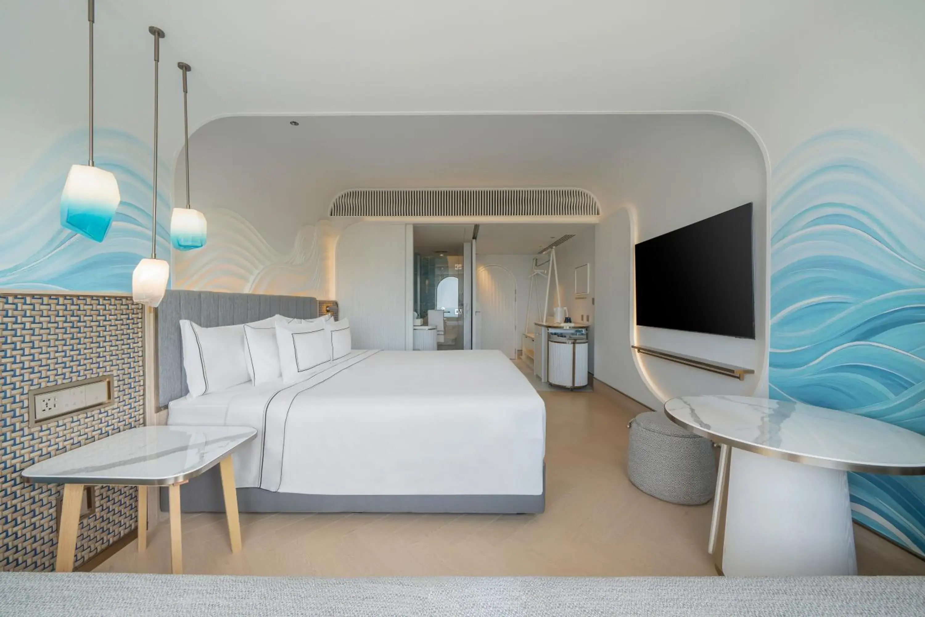 Bedroom, Bed in Meliá Pattaya Hotel Bedroom, Bed in Meliá Pattaya Hotel