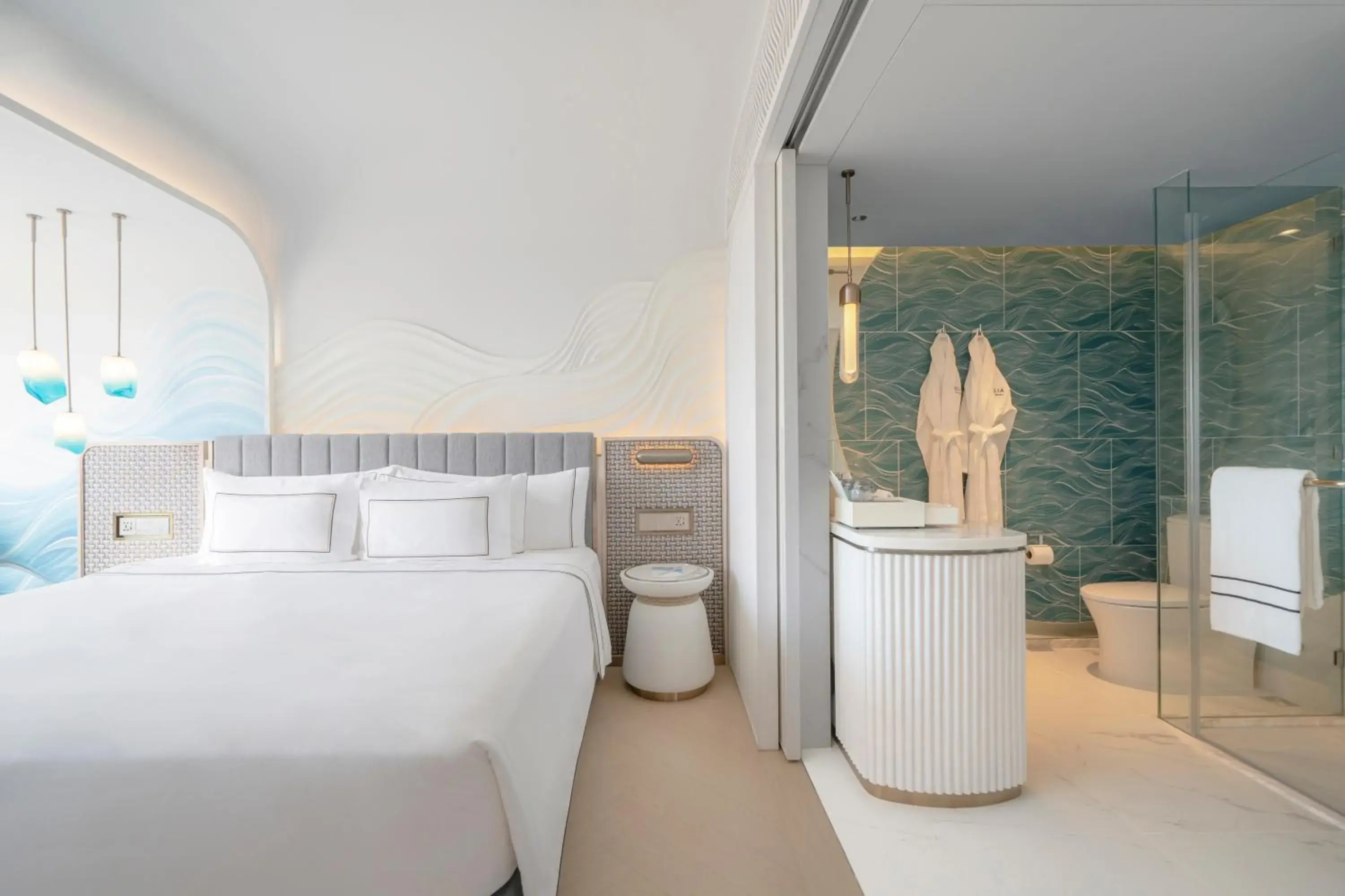 Bedroom, Bed in Meliá Pattaya Hotel Bedroom, Bed in Meliá Pattaya Hotel