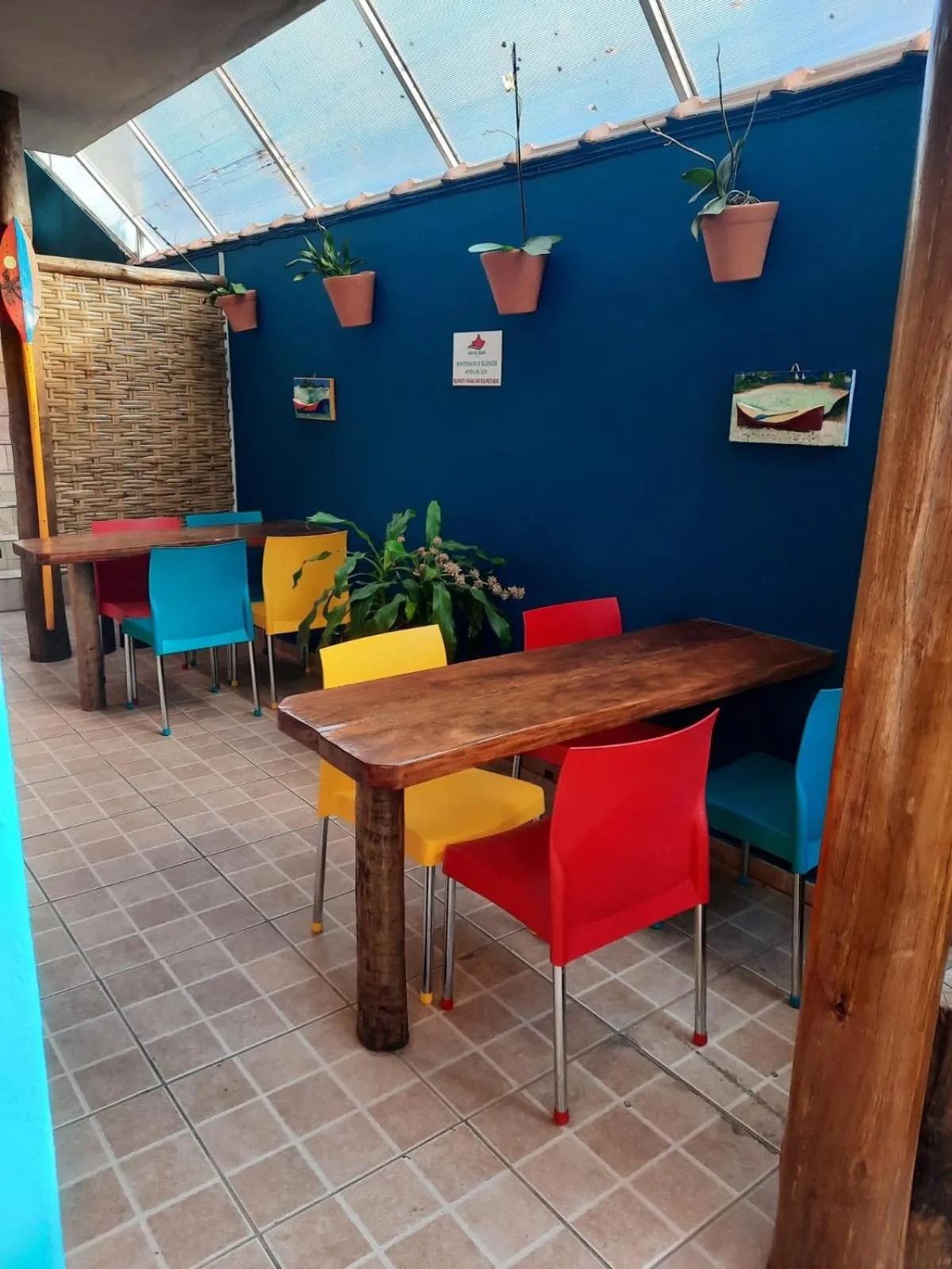 Dining area in Pousada Estrela Mare