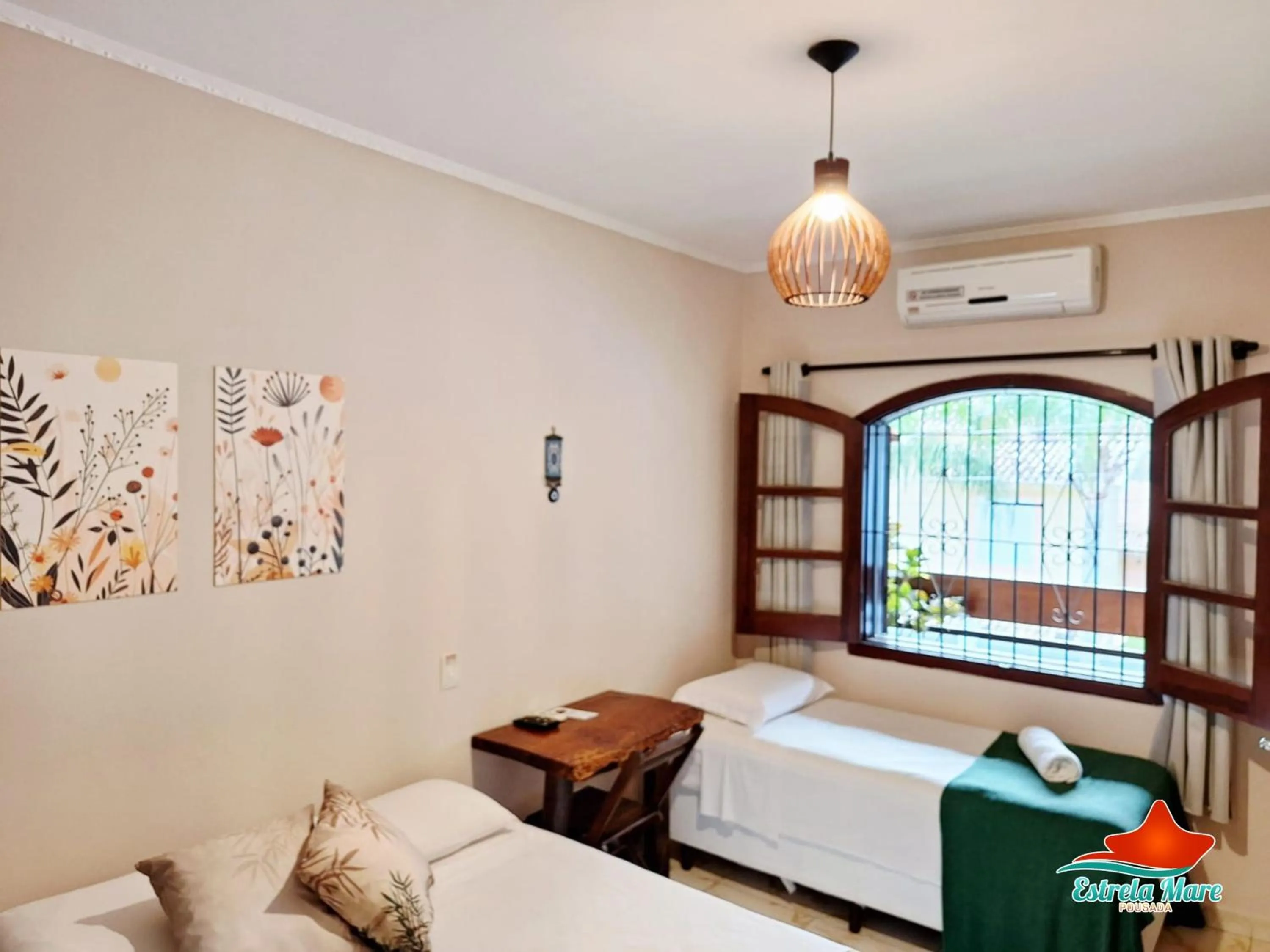 Bedroom, Bed in Pousada Estrela Mare