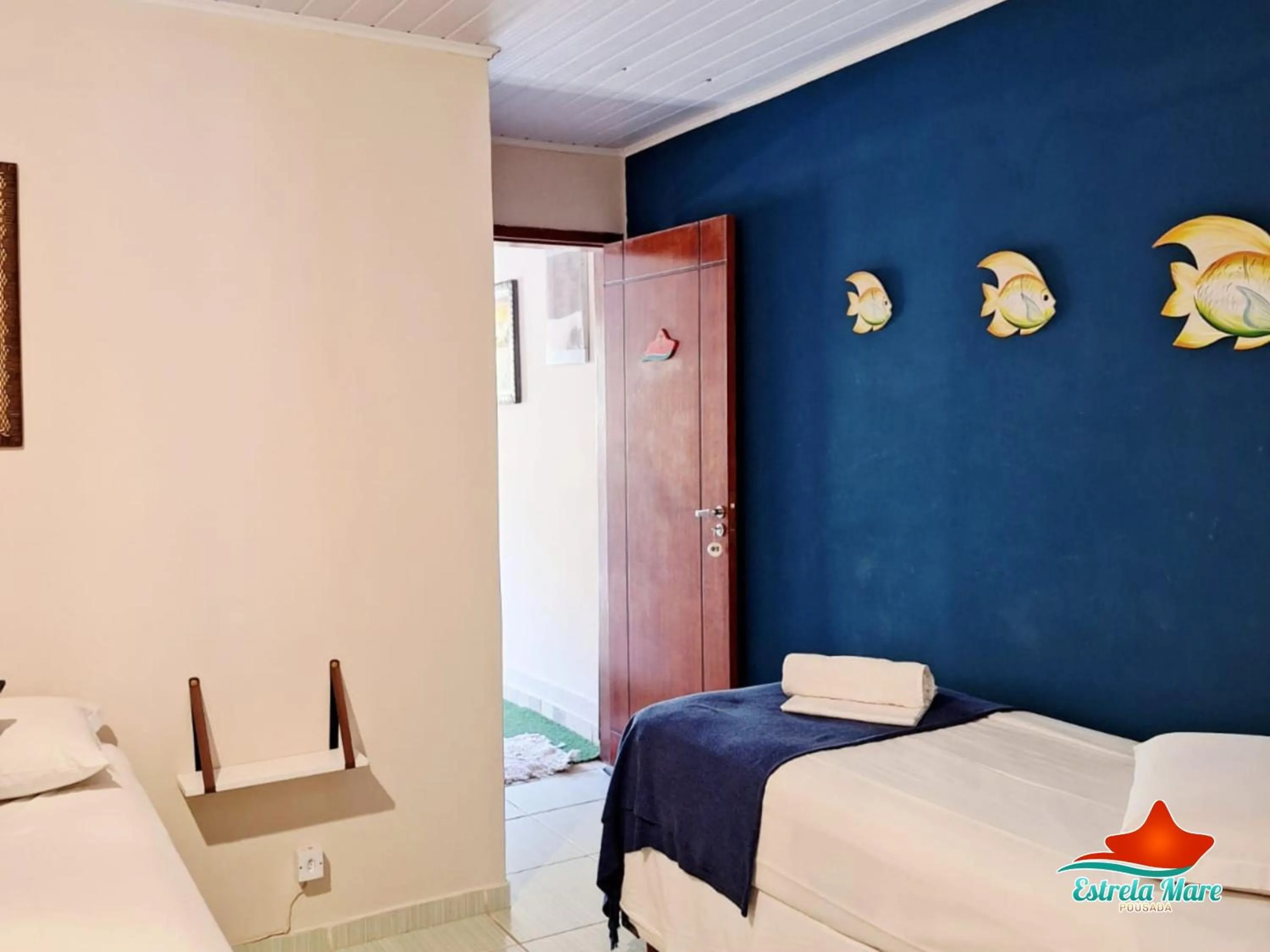 Bedroom, Bed in Pousada Estrela Mare