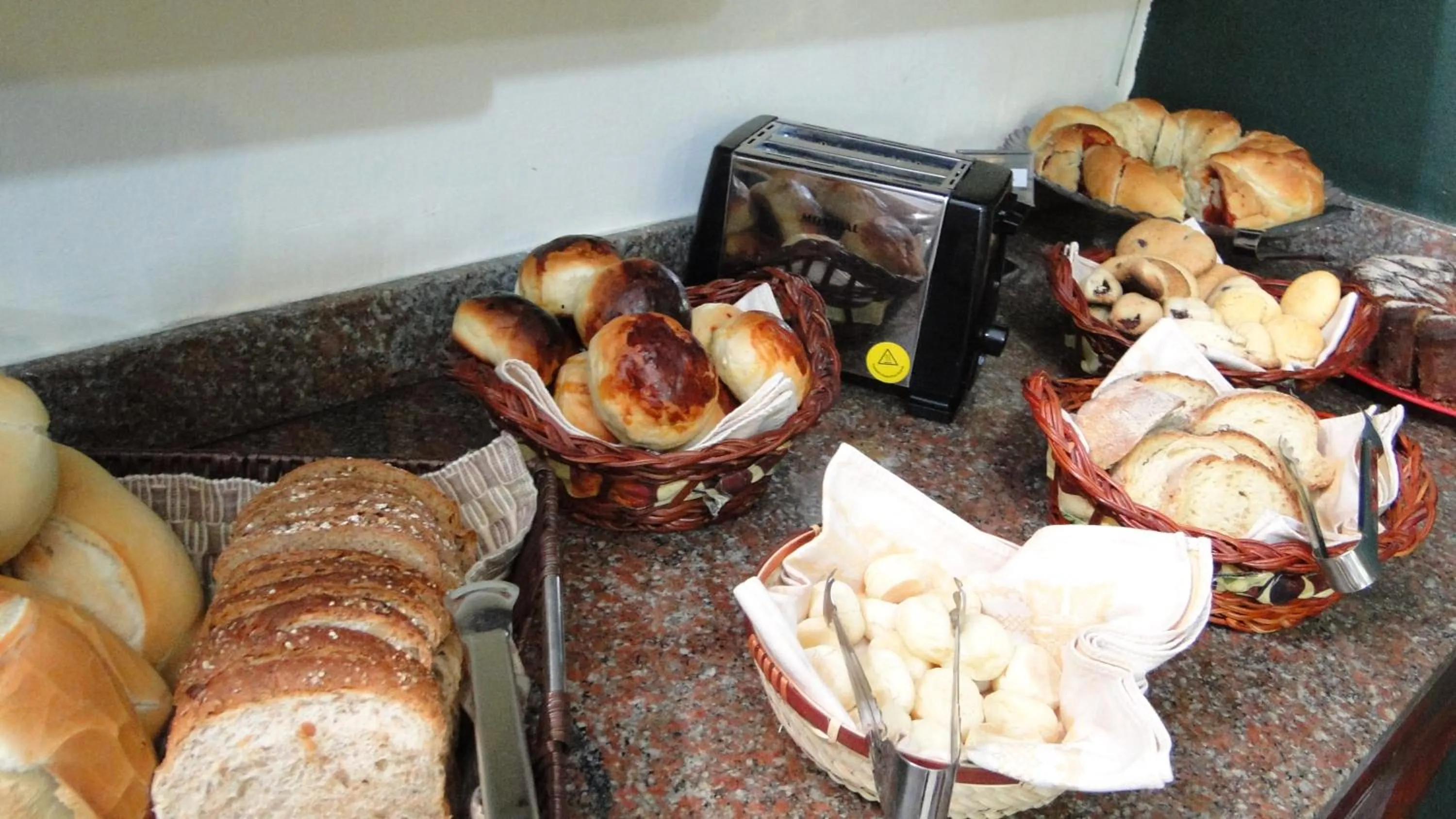 Continental breakfast in Pousada Estrela Mare