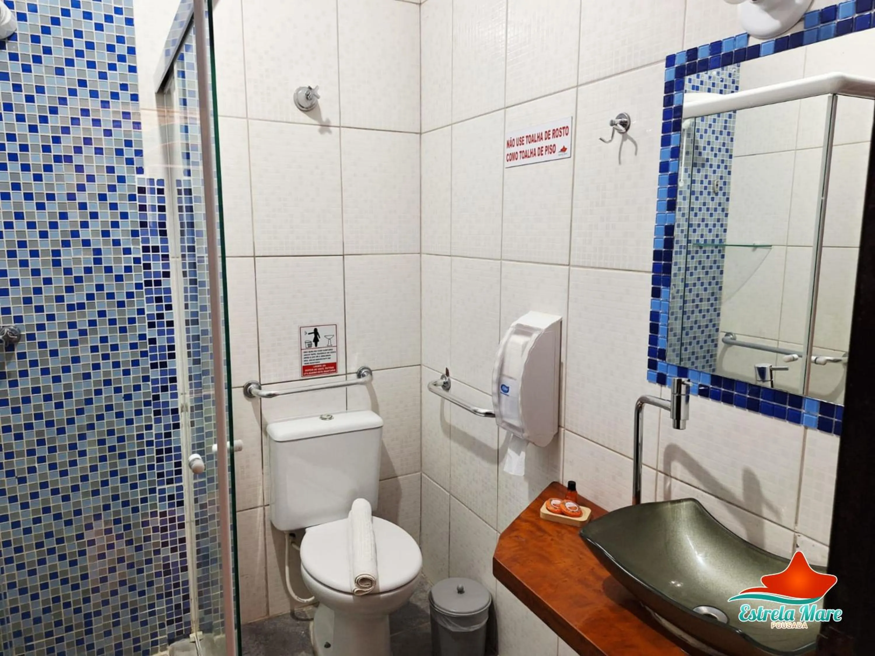 Bathroom in Pousada Estrela Mare