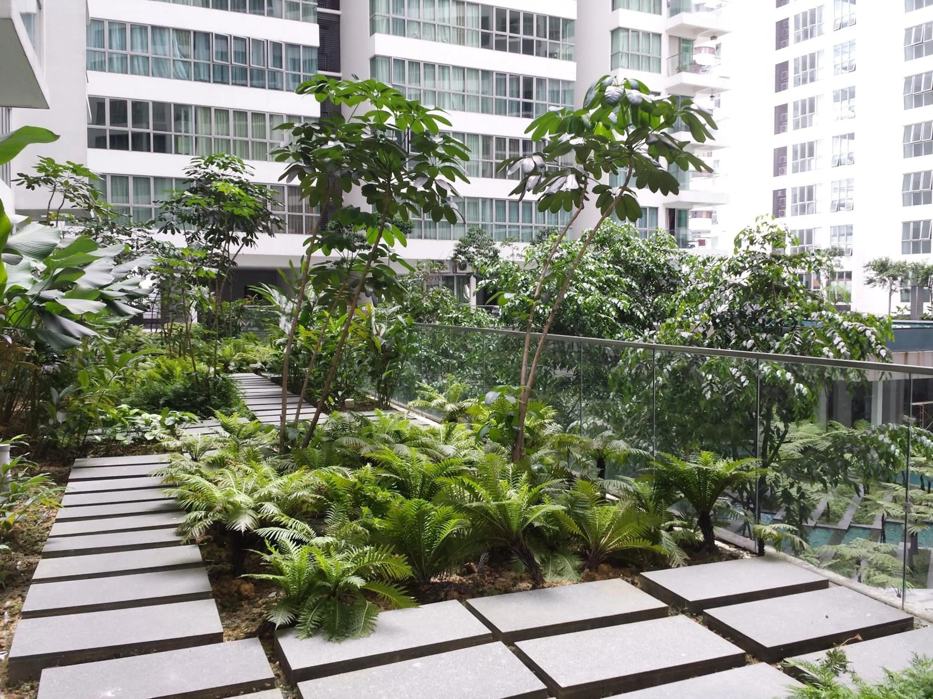Garden in BEST KL City View at Regalia Residence