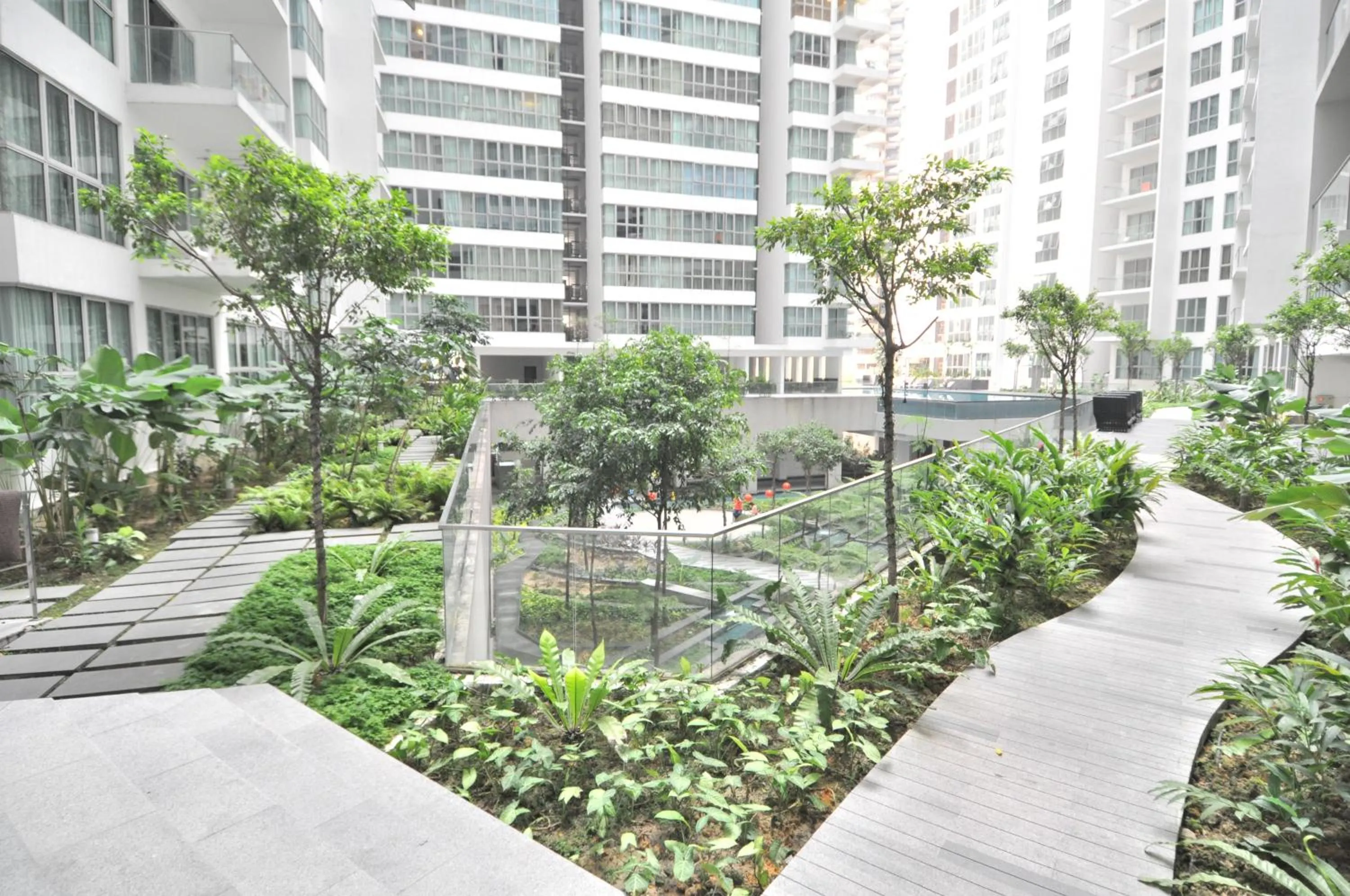 Garden in BEST KL City View at Regalia Residence