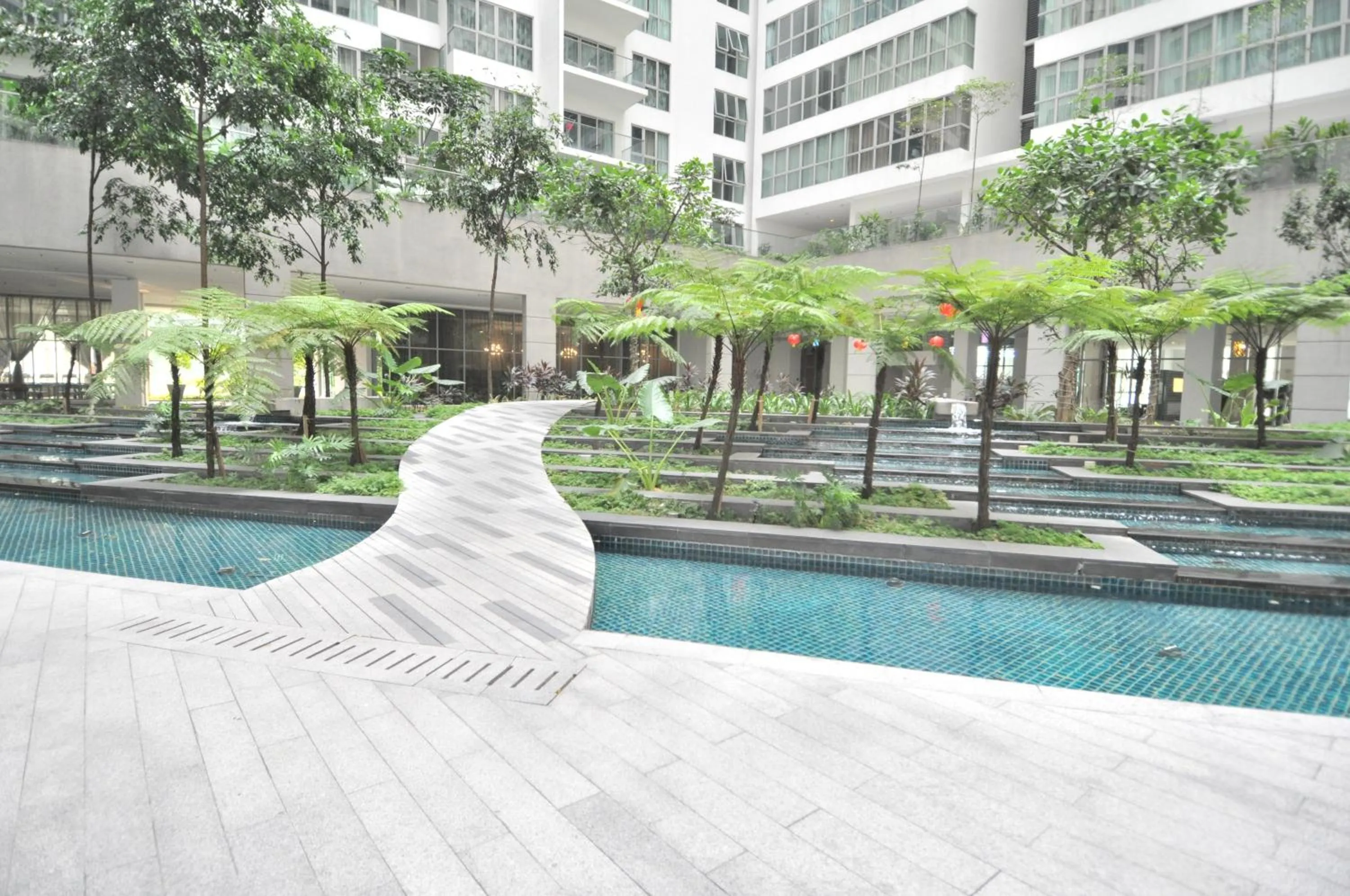 Garden in BEST KL City View at Regalia Residence