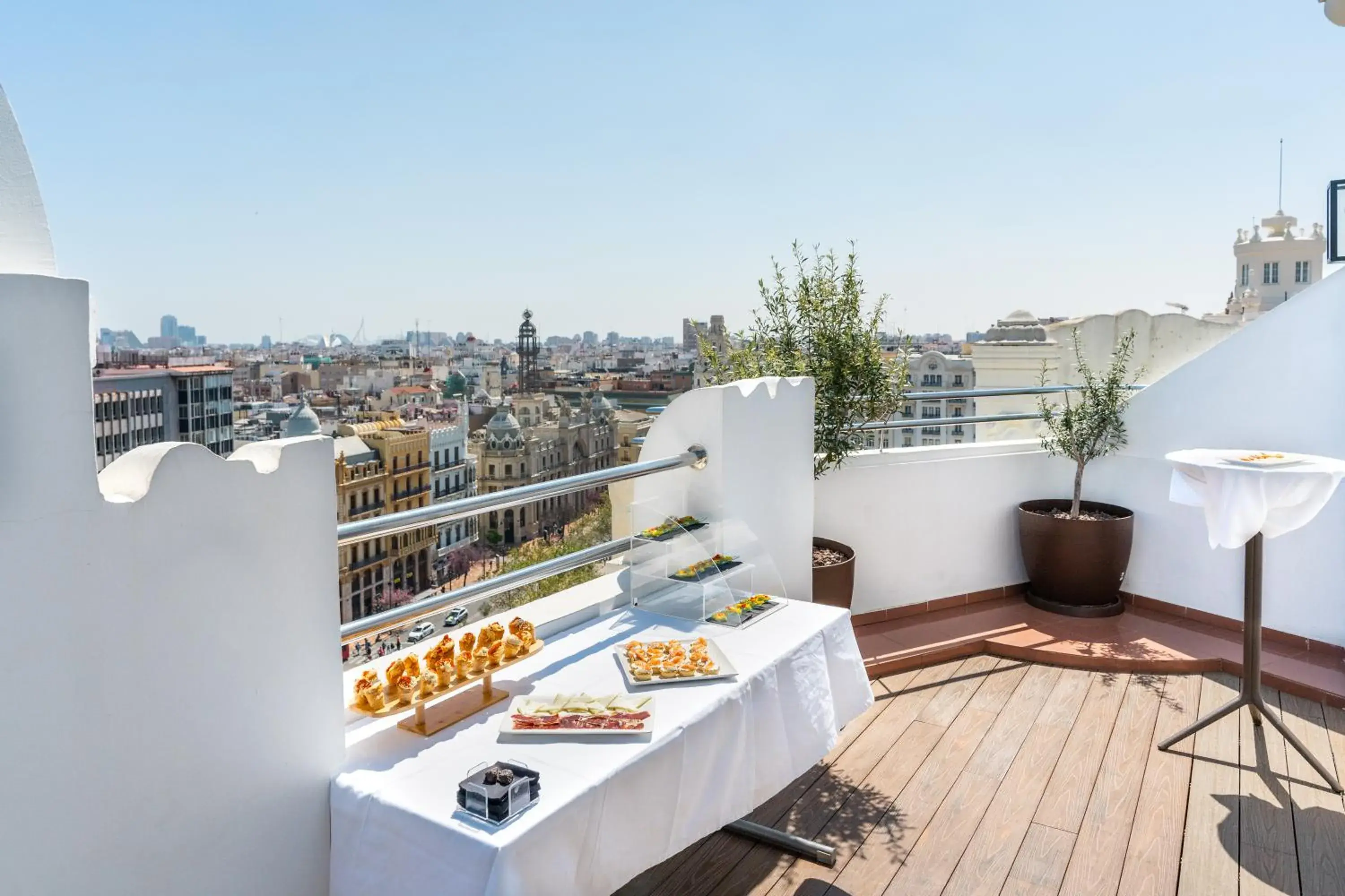 Property building in Melia Plaza Valencia Property building in Melia Plaza Valencia