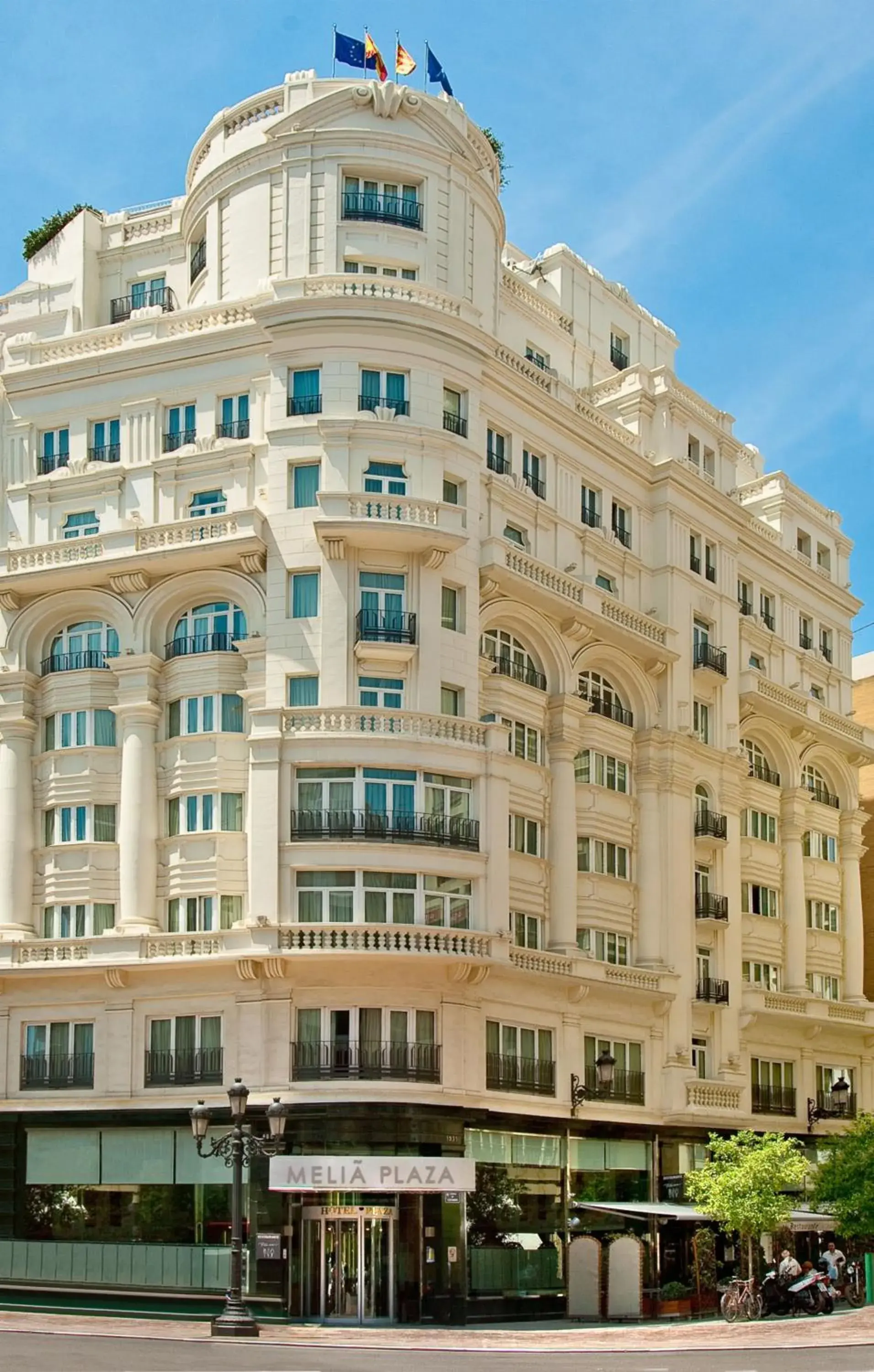 Property building in Melia Plaza Valencia Property building in Melia Plaza Valencia