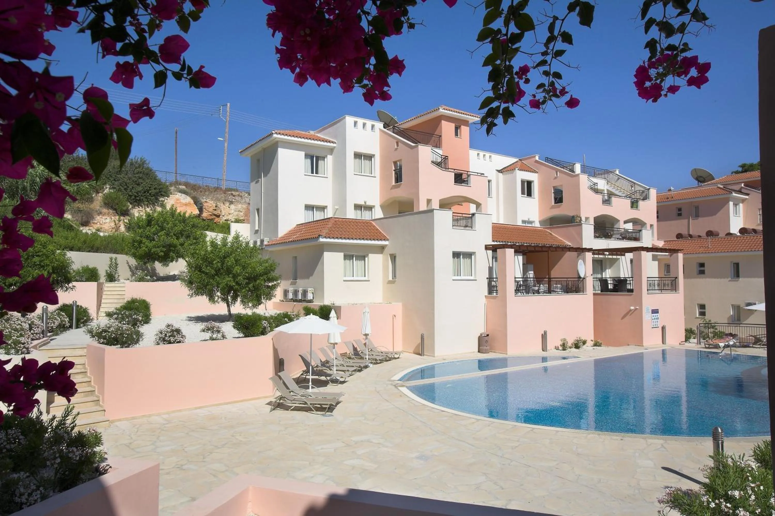 Area and facilities in Chloraka Terrace Apartments