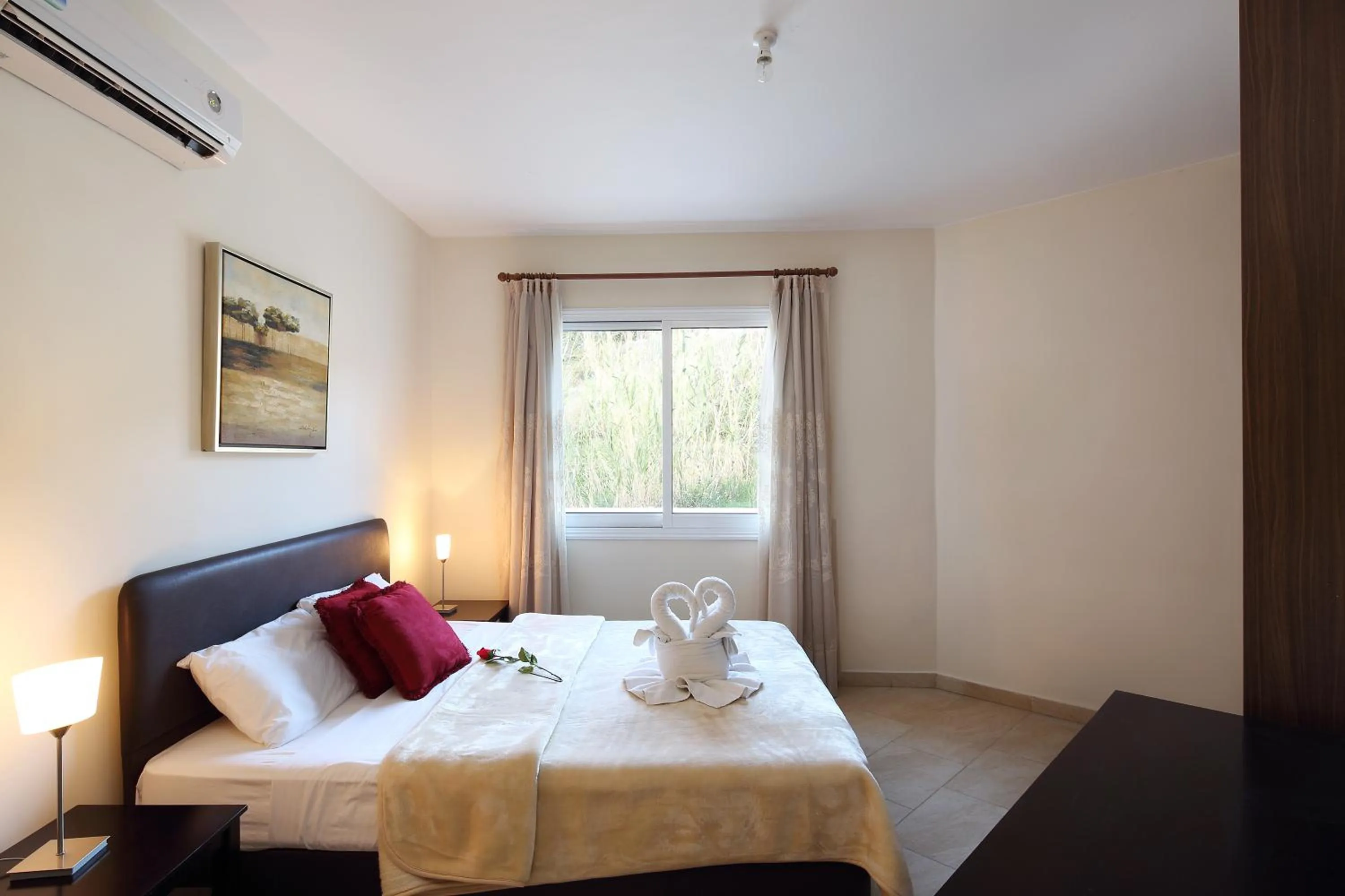 Bedroom in Chloraka Terrace Apartments