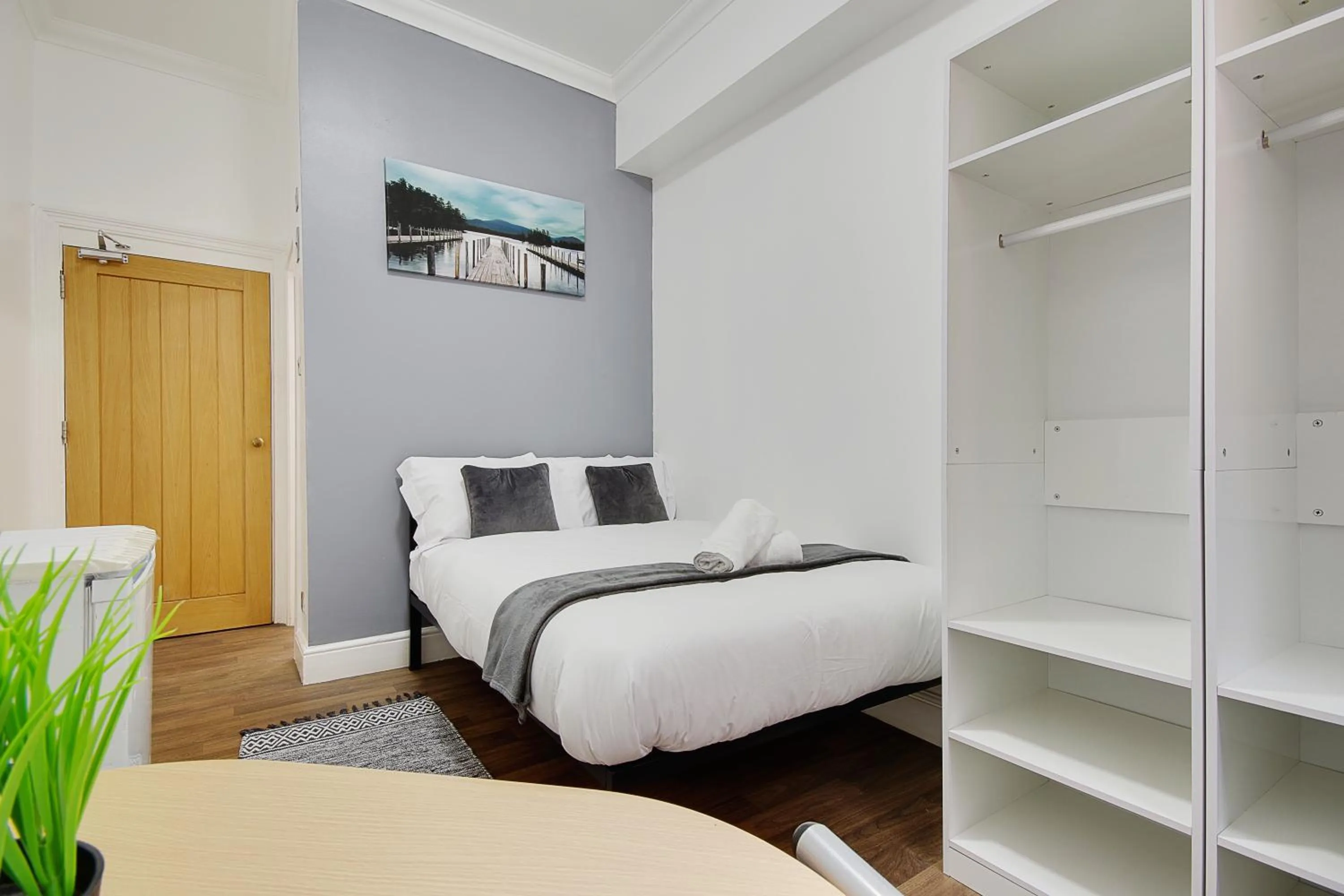 Bed in Azure Beach Hotel