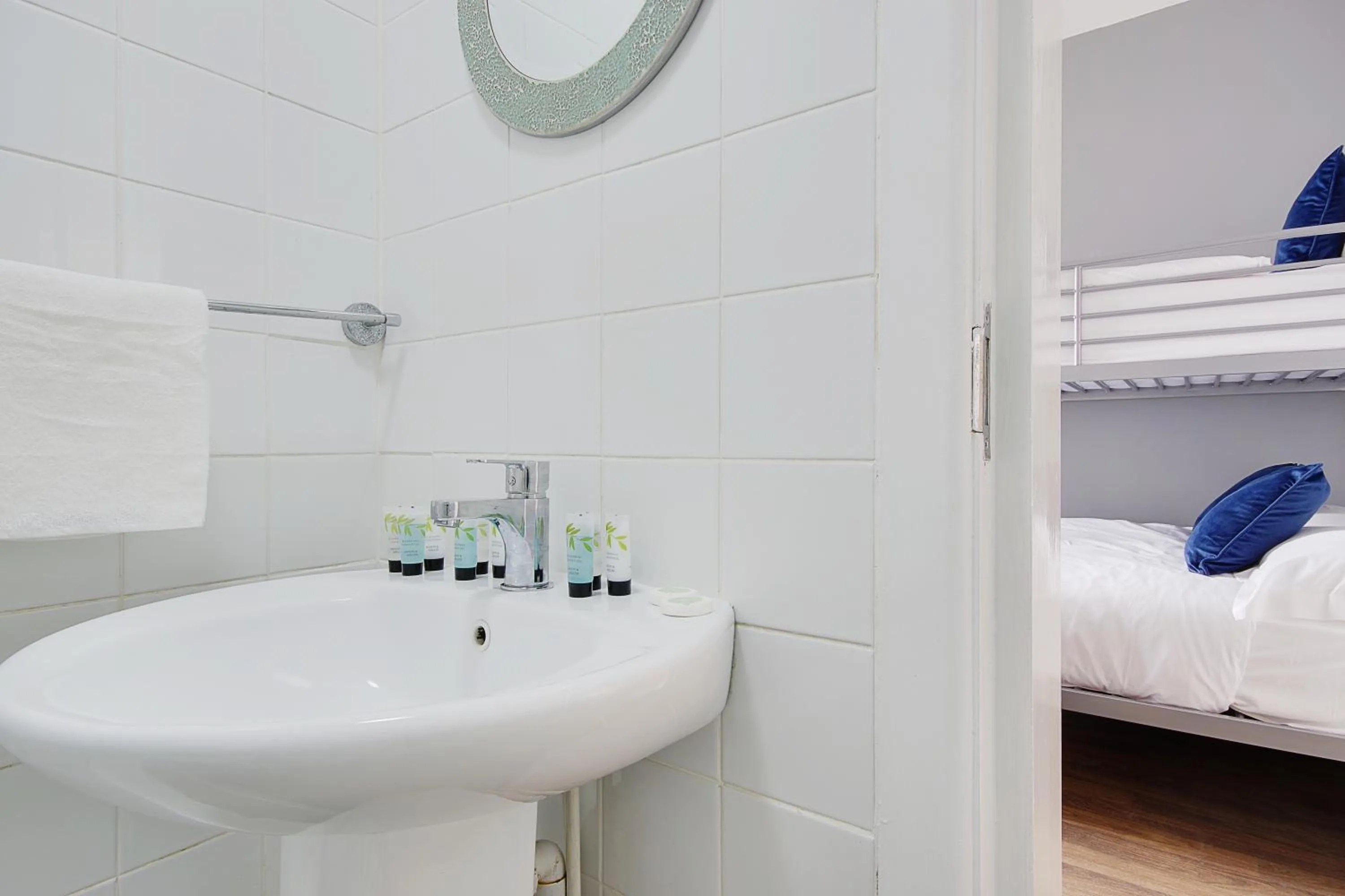 Bed in Azure Beach Hotel