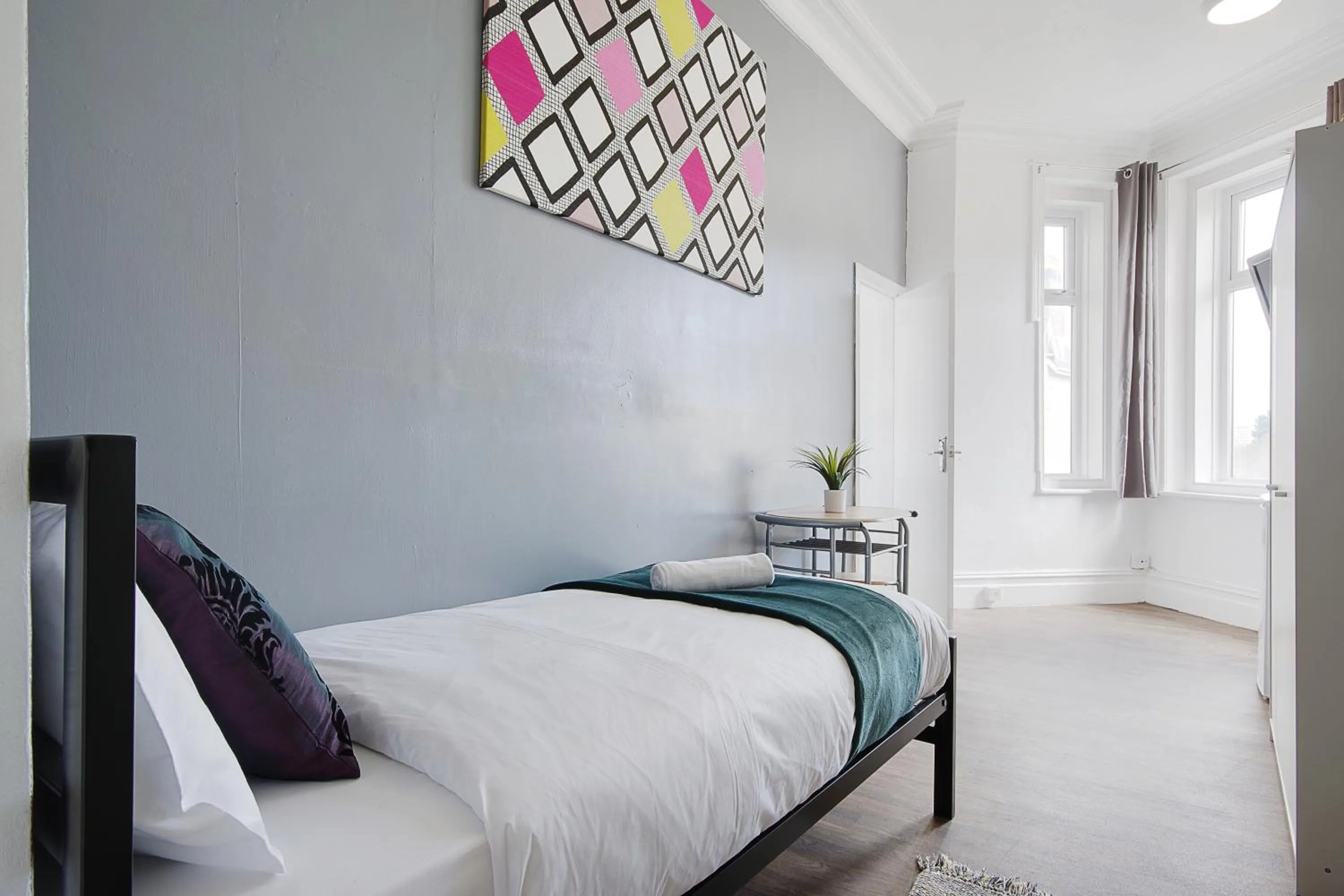 Bed in Azure Beach Hotel