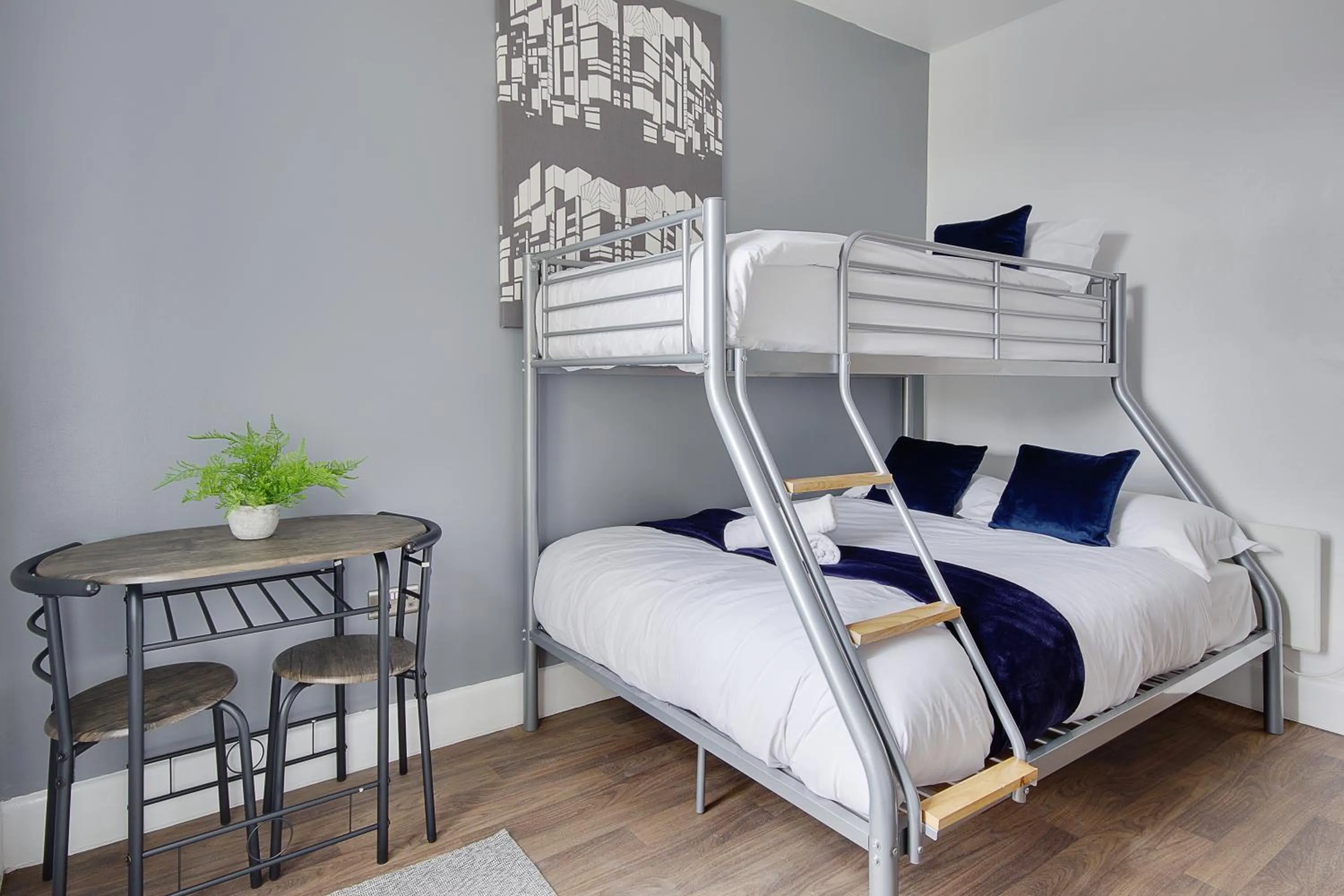 Bed in Azure Beach Hotel