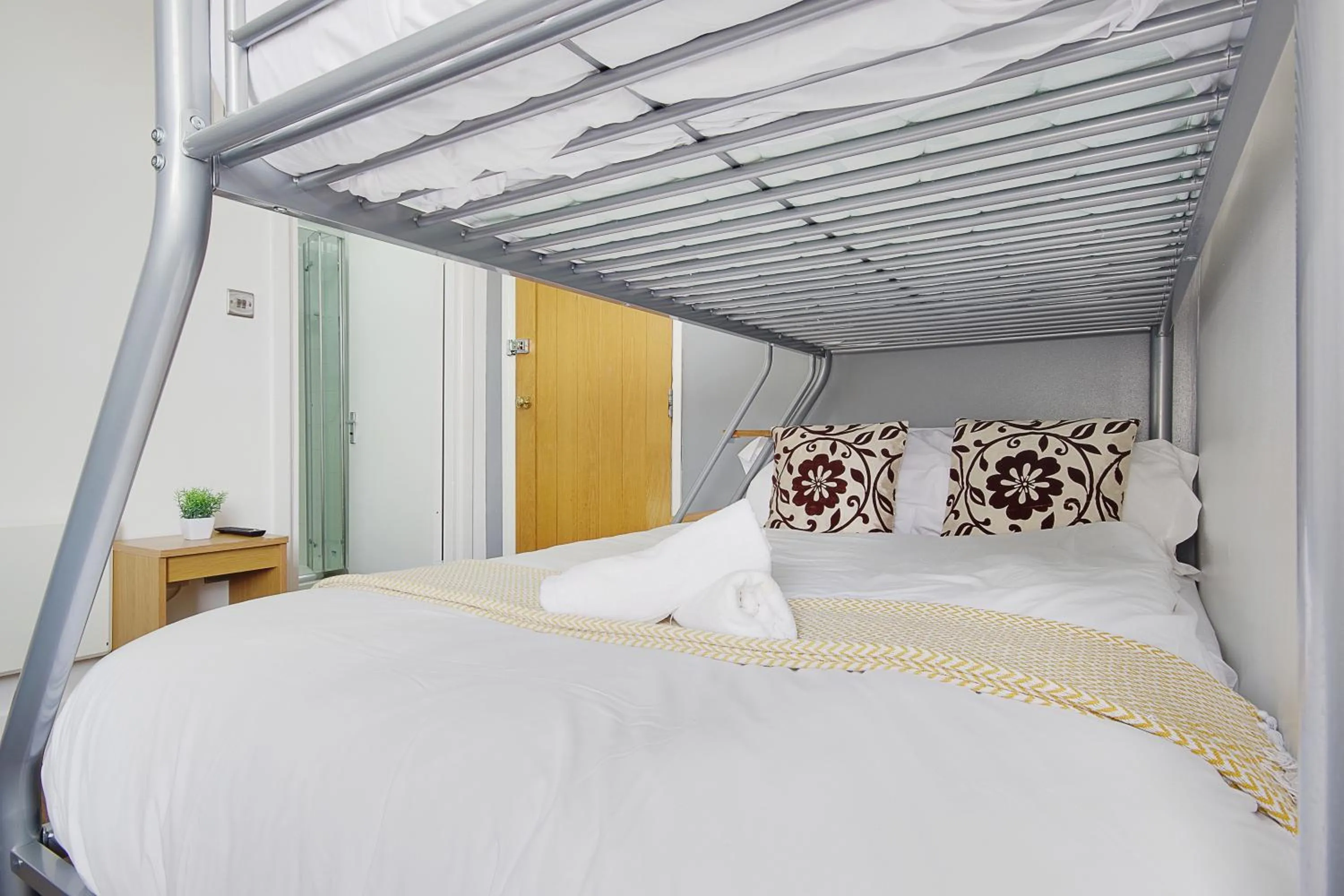 Bed in Azure Beach Hotel