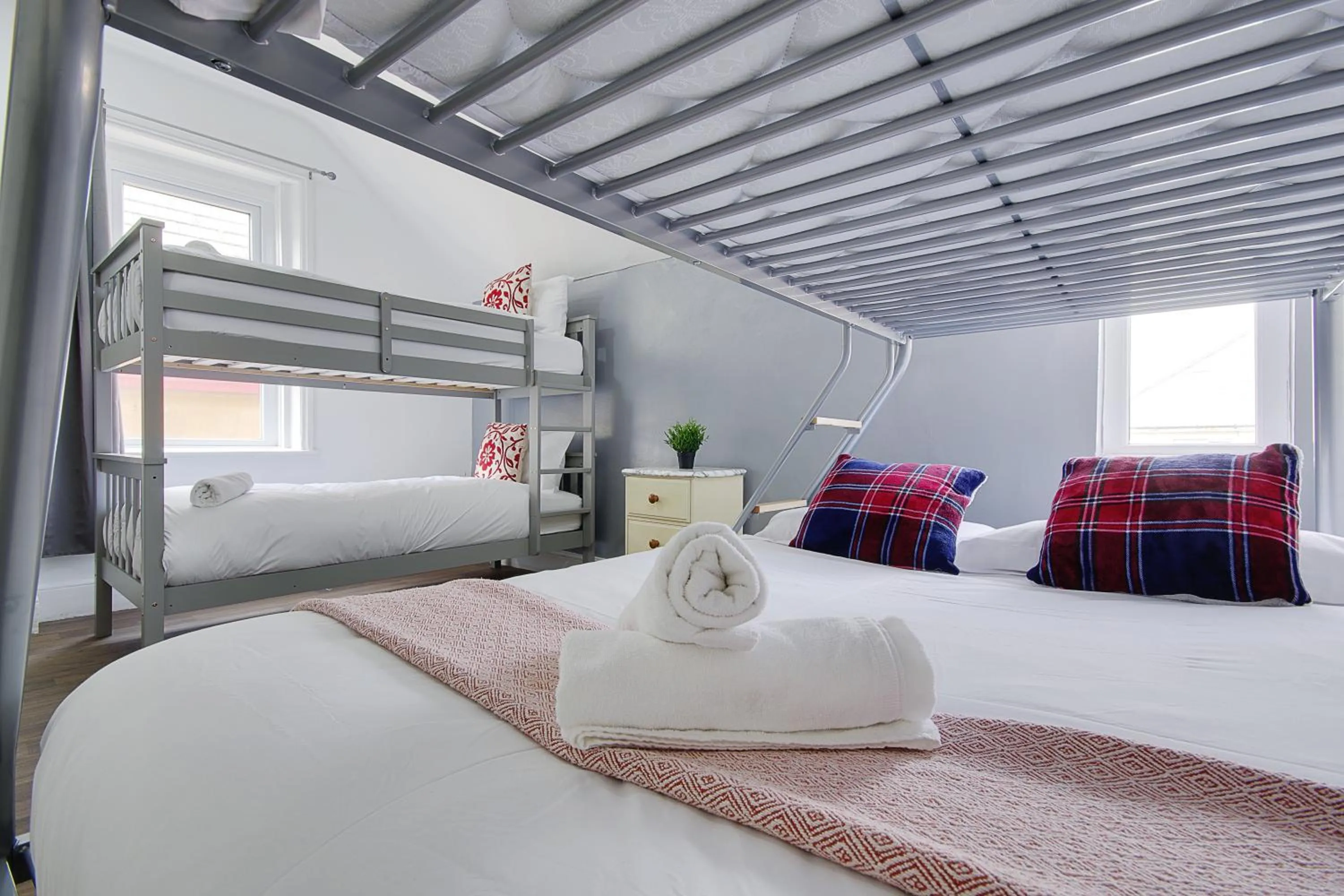 Bed in Azure Beach Hotel