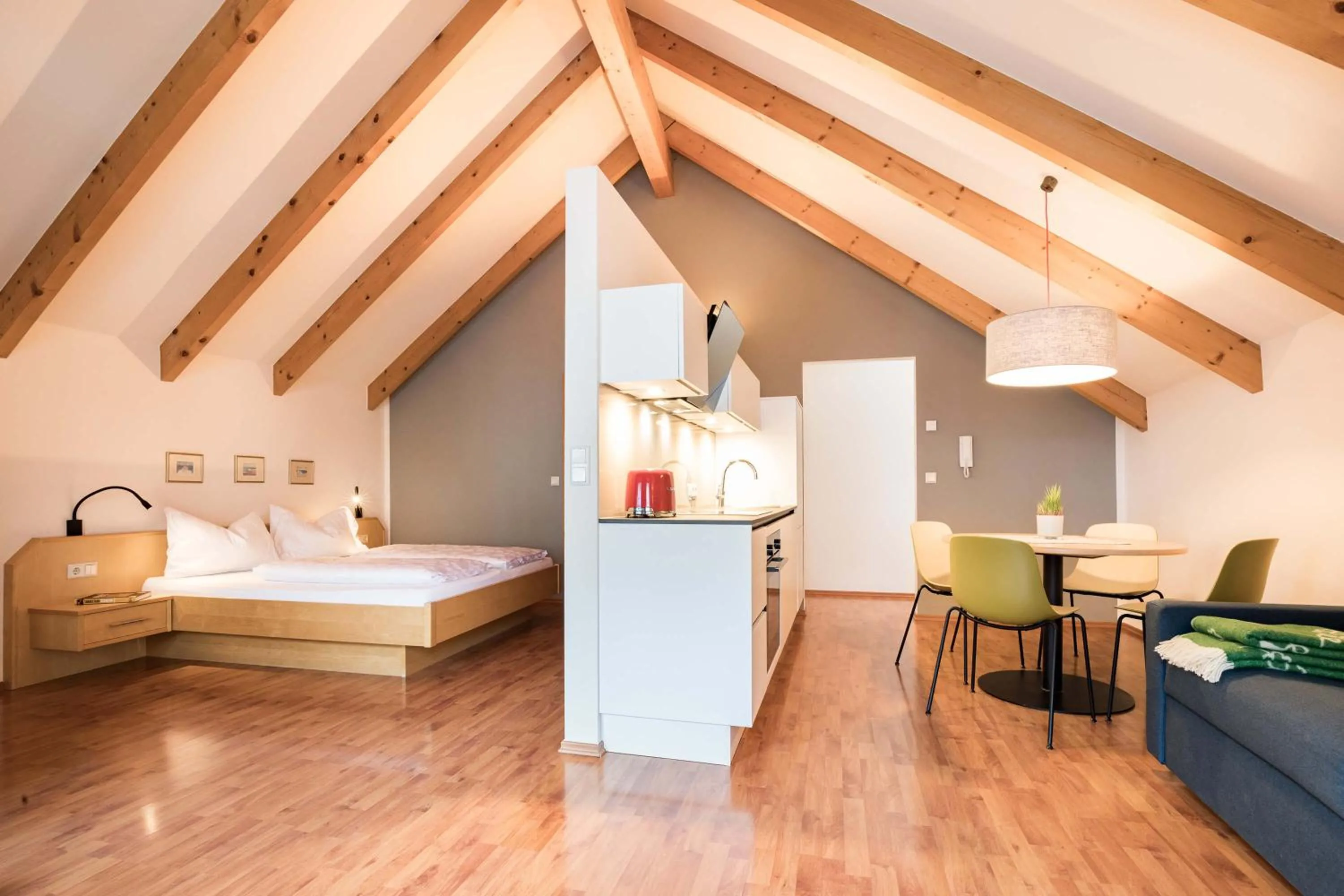 Bed in Sankt Johann Spa Suites & Apartments
