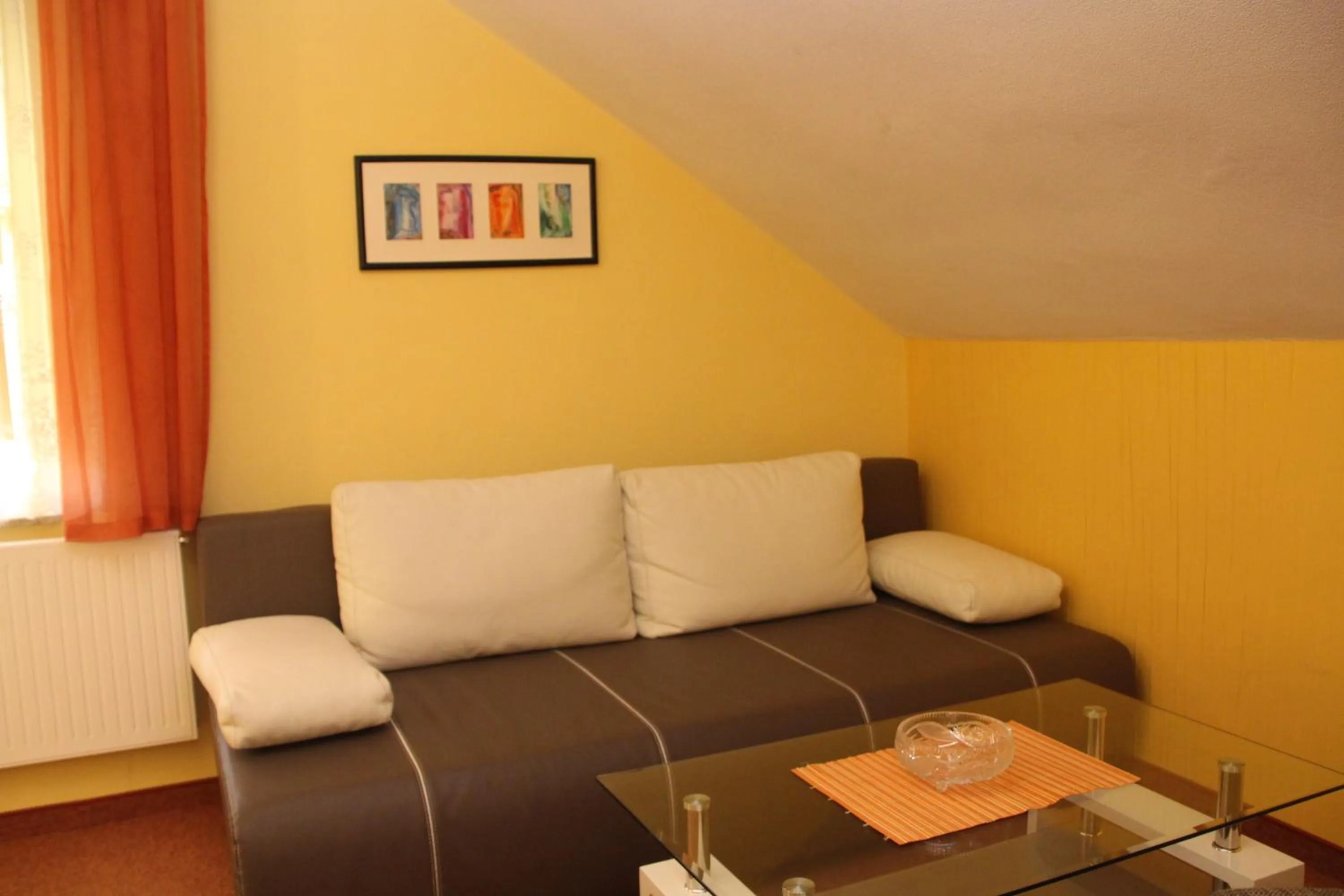 Seating area in Gasthaus Forelle