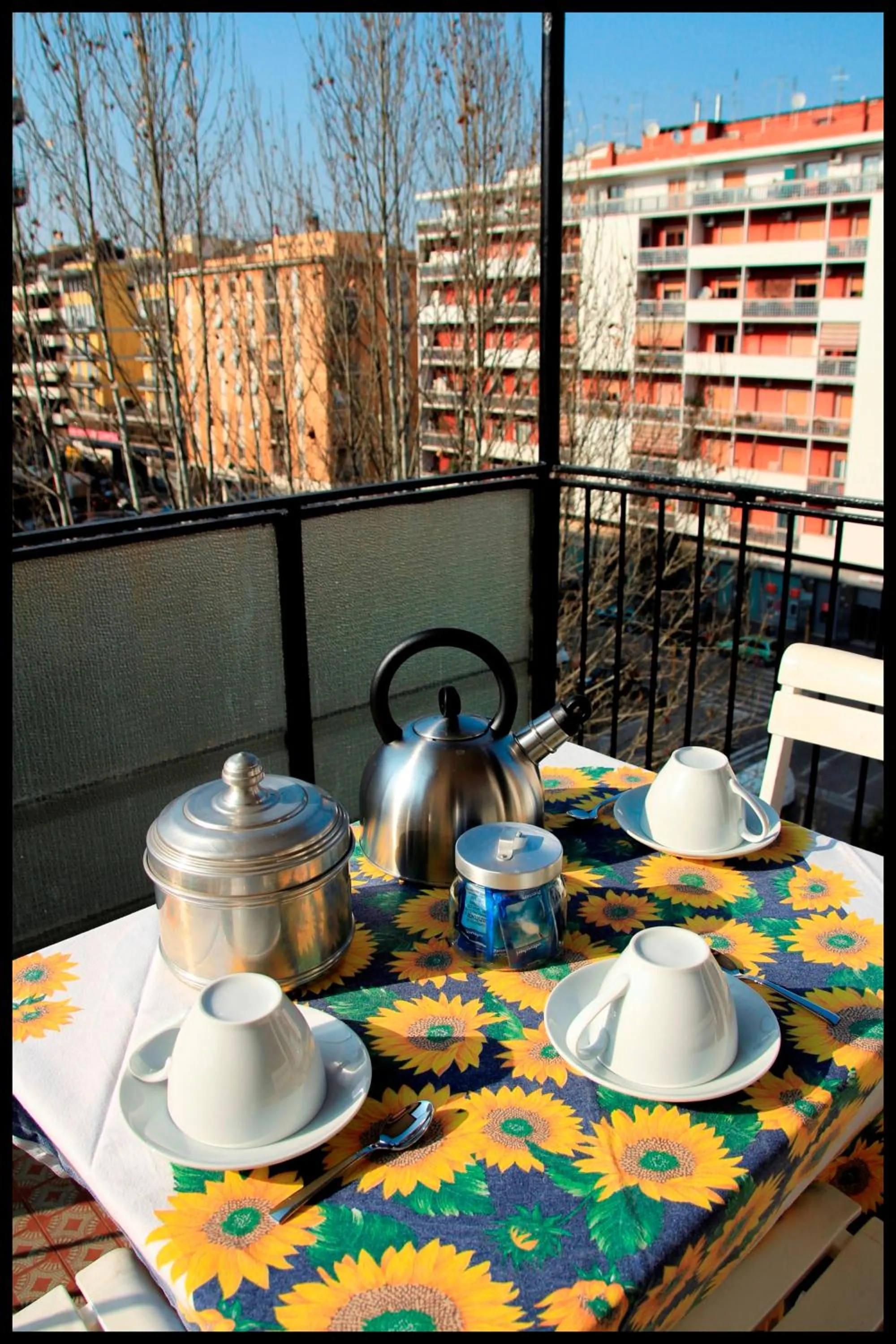 Balcony/Terrace in Domus Roma Vacanze - Qui staremo bene