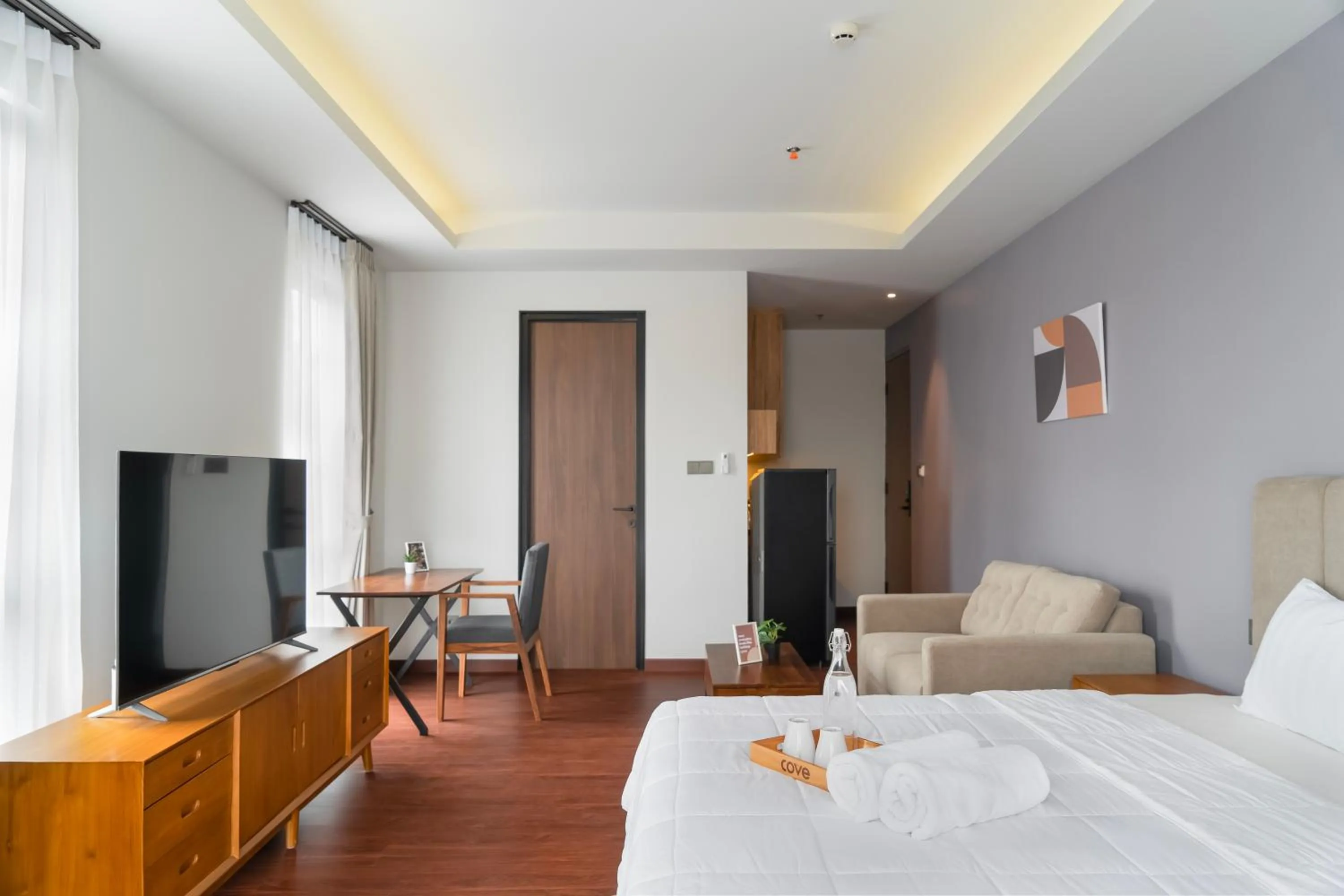 Bedroom, Bed in Cove Amartha