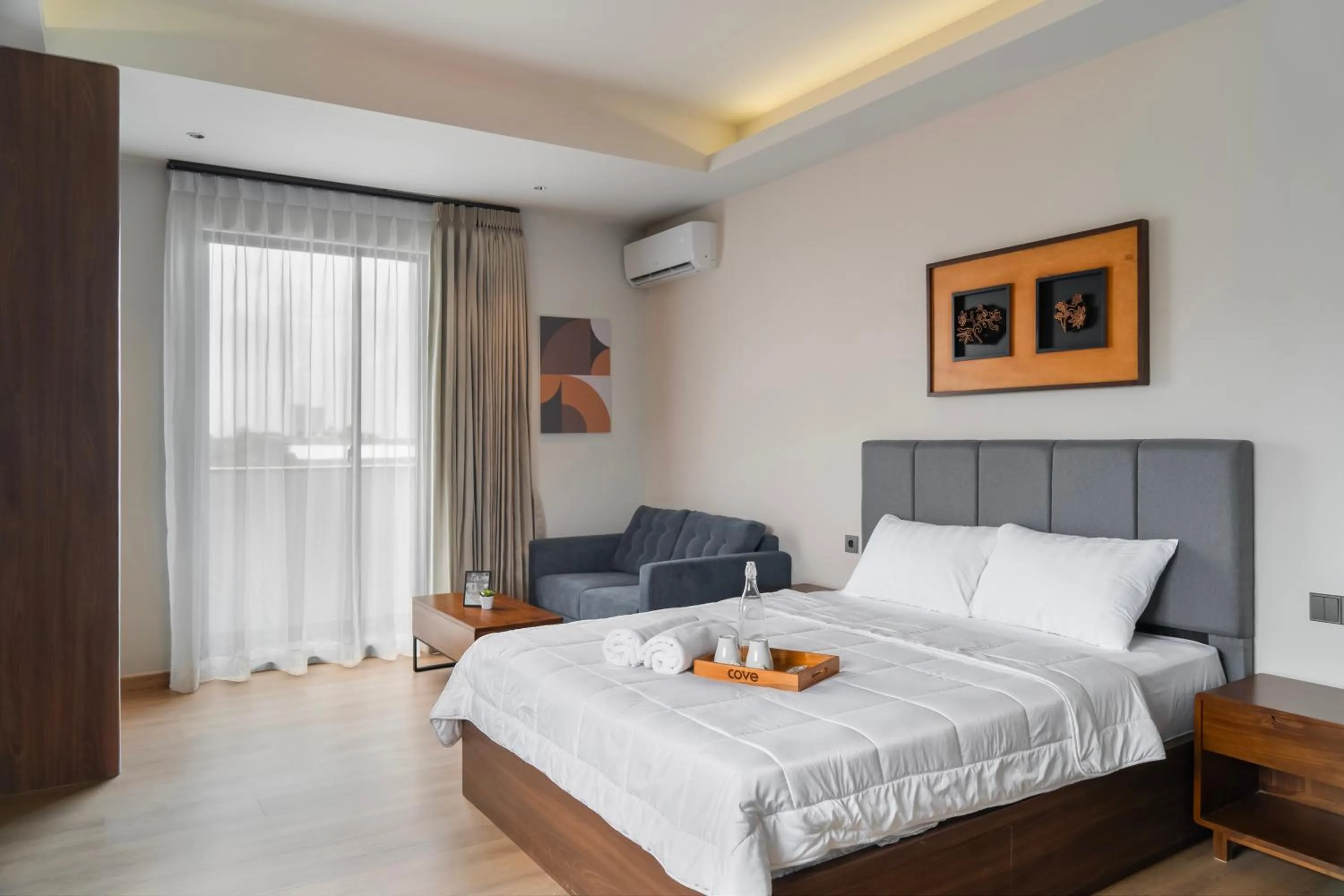 Bedroom, Bed in Cove Amartha