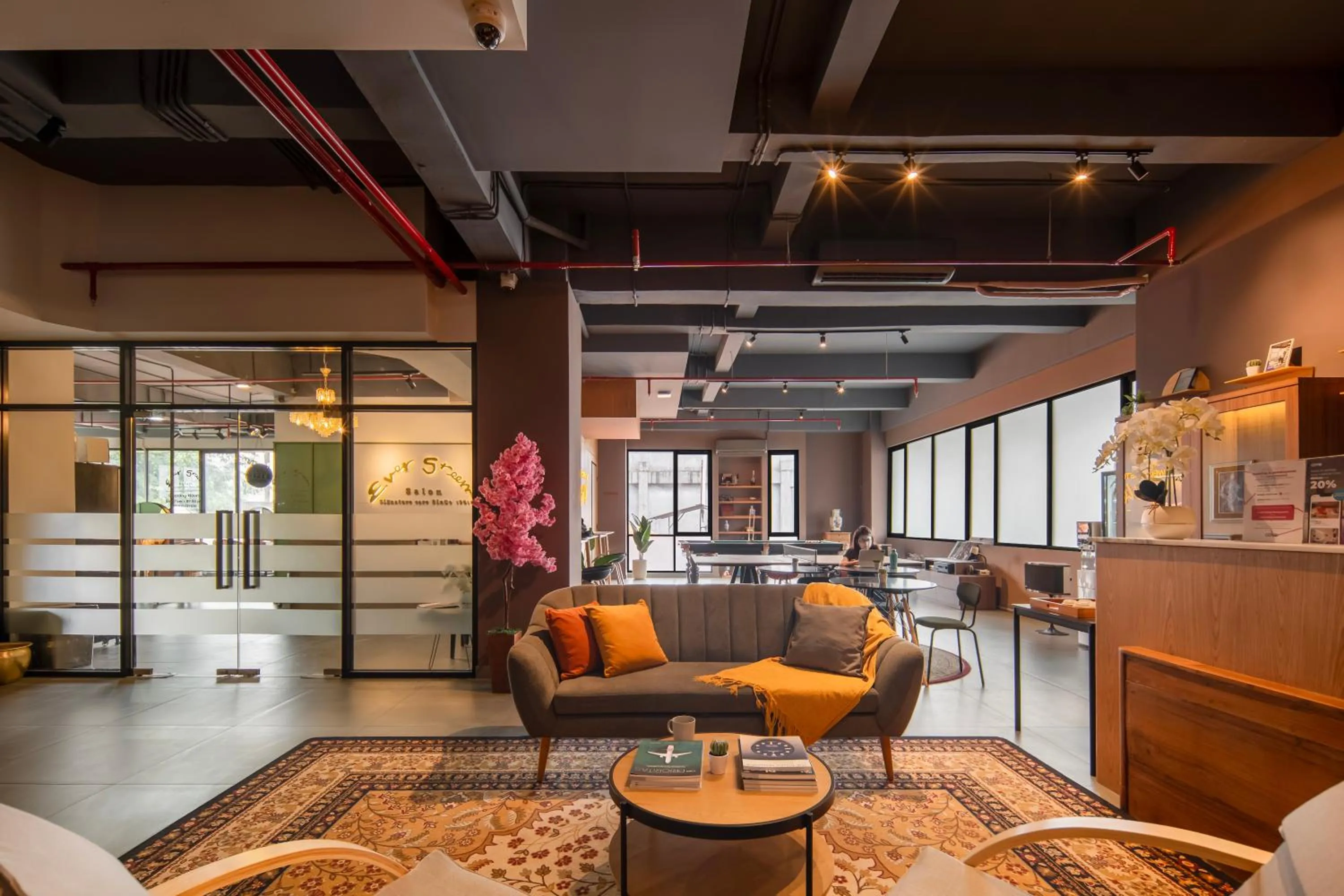 Seating area in Cove Amartha