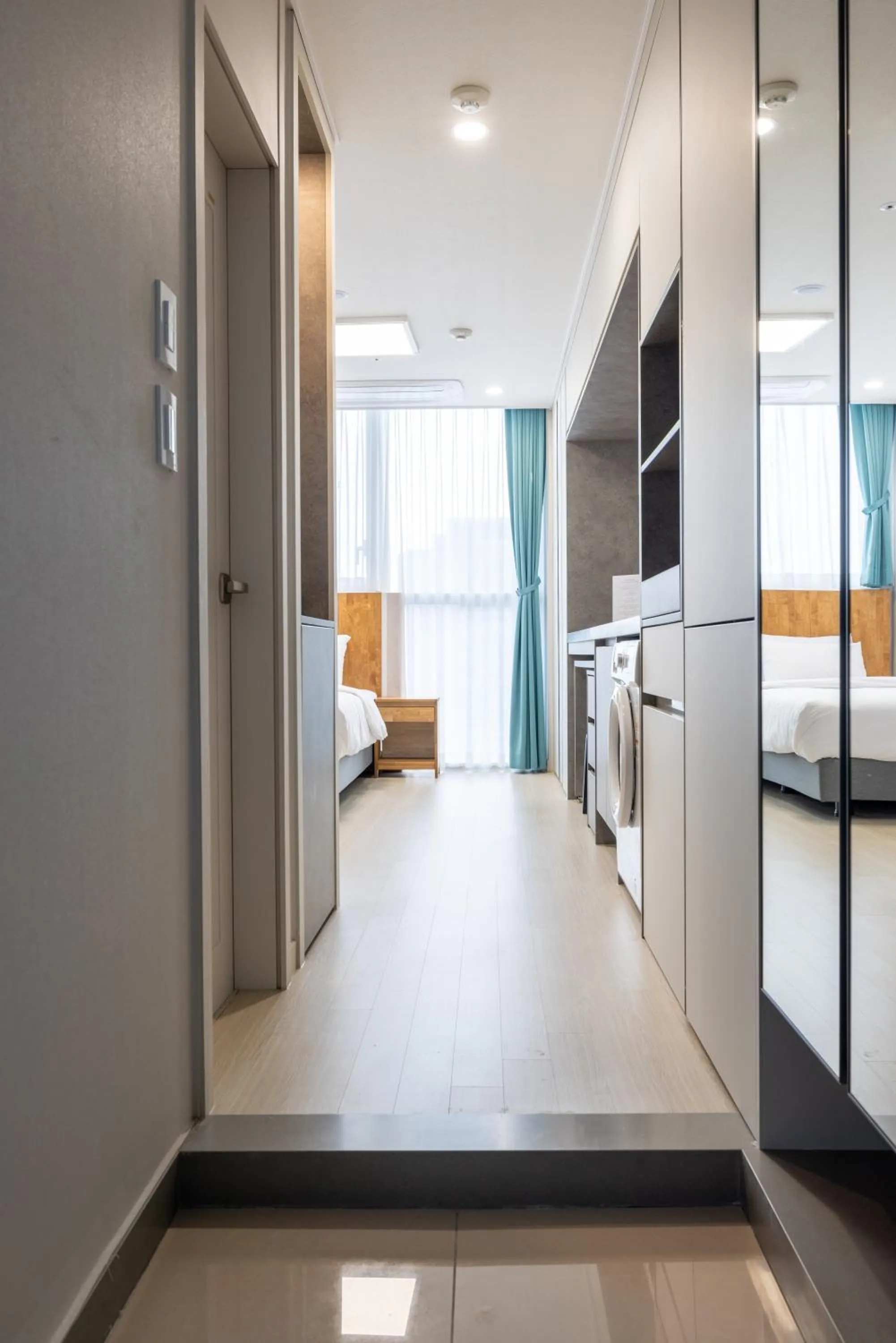 Photo of the whole room, Bed in Grand Bleu Hotel & Residence