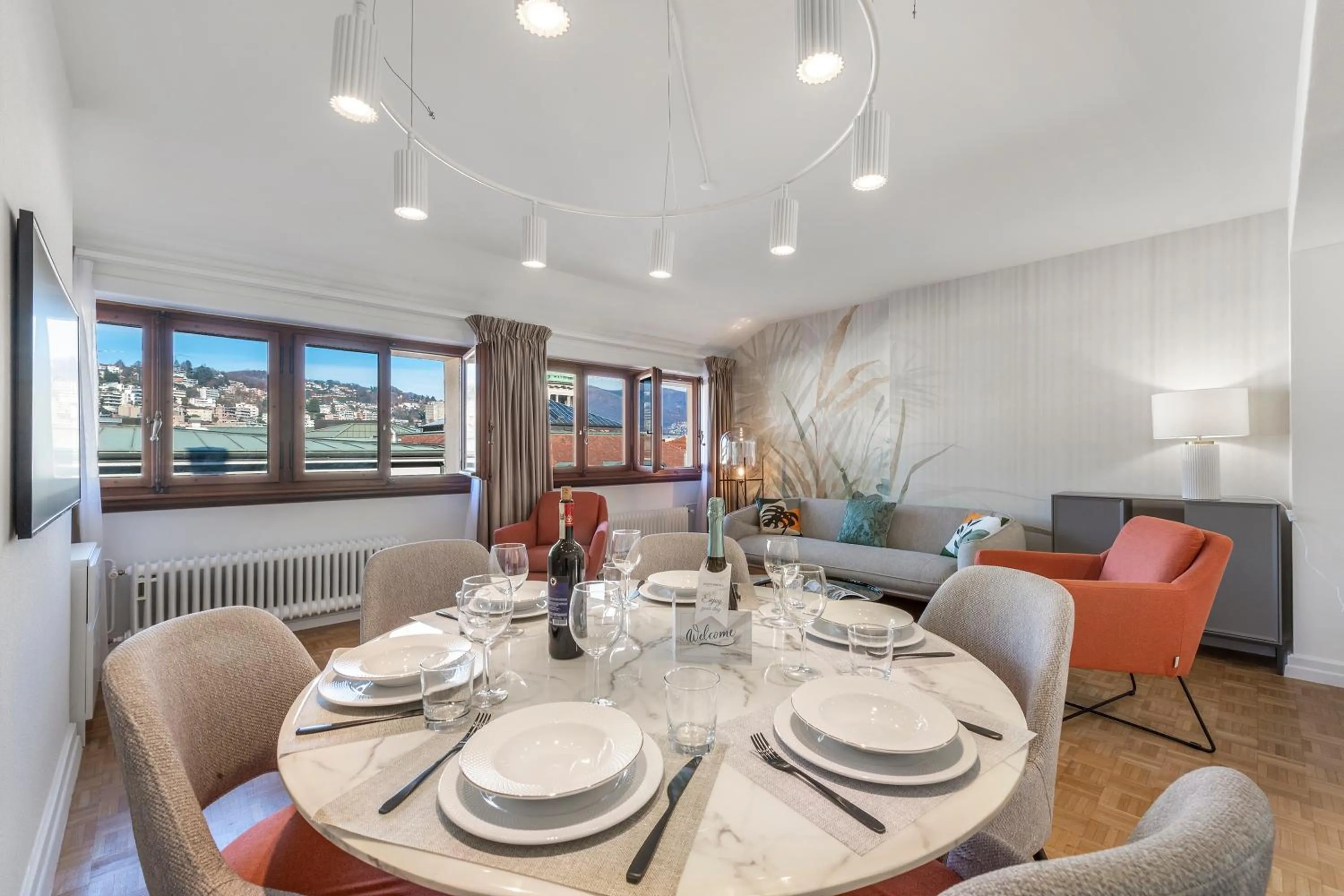 Dining area in Novos Arcadia 501 - Happy Rentals