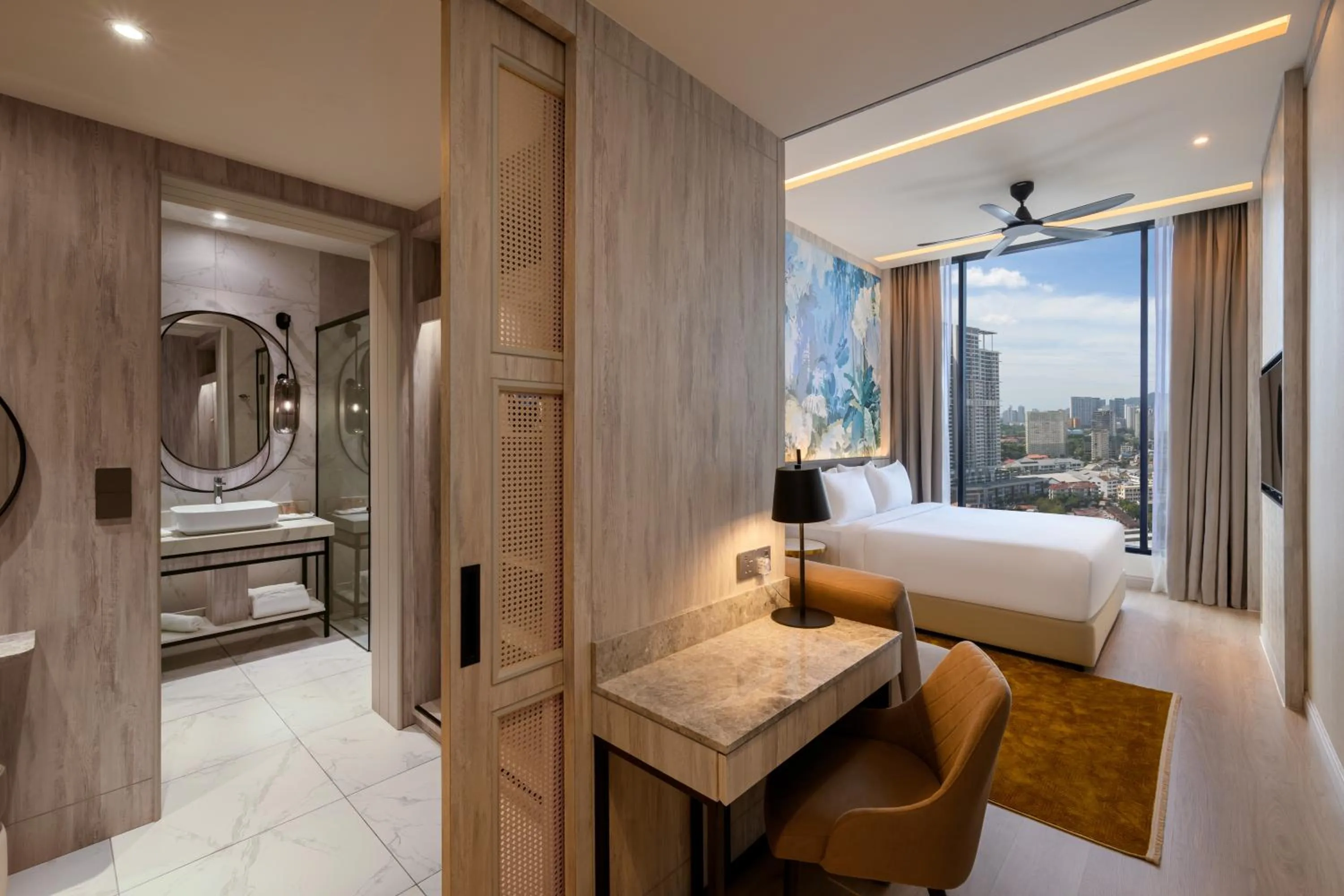 Bed in Fifth Avenue Hotel