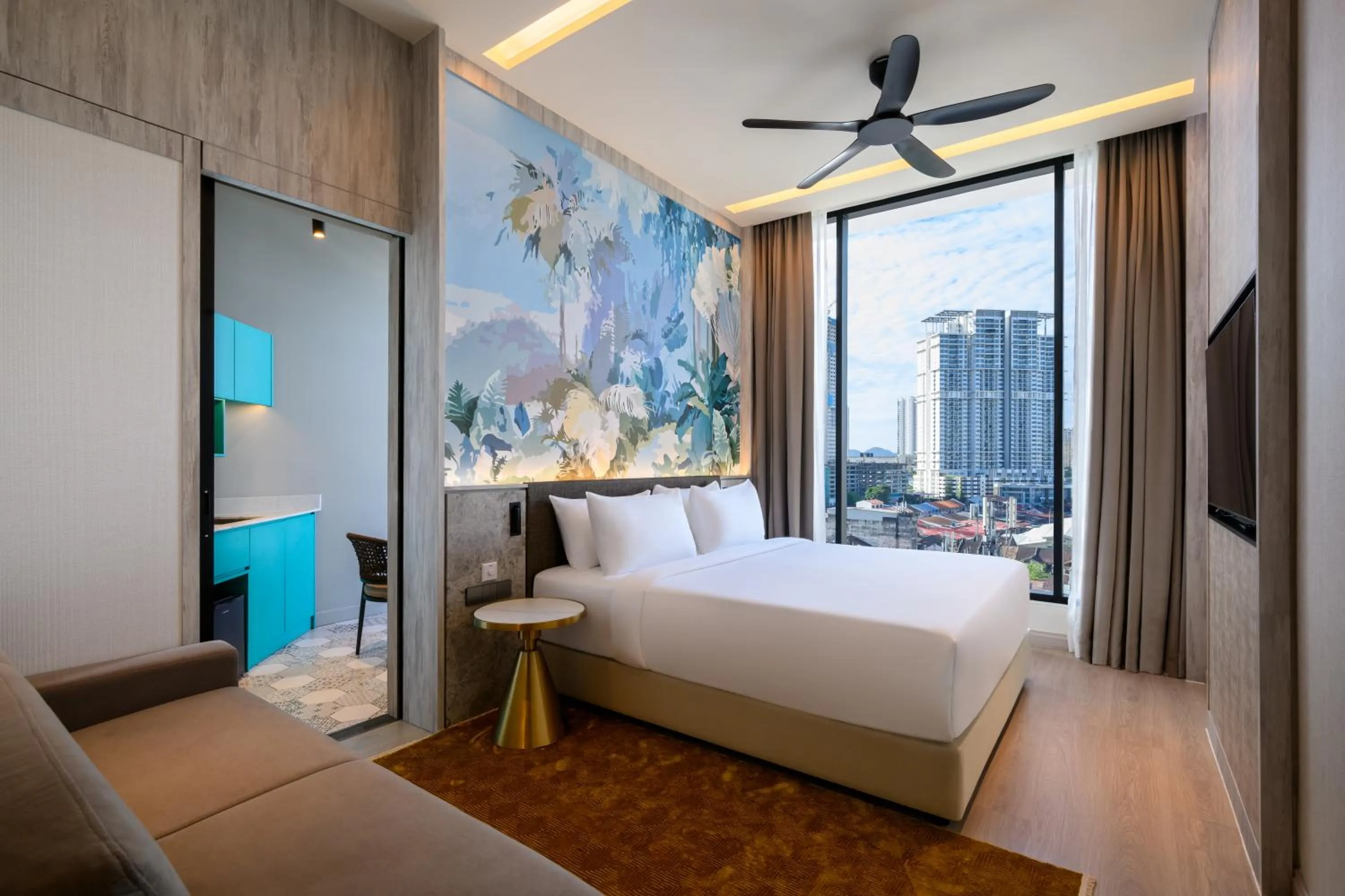 Bed in Fifth Avenue Hotel