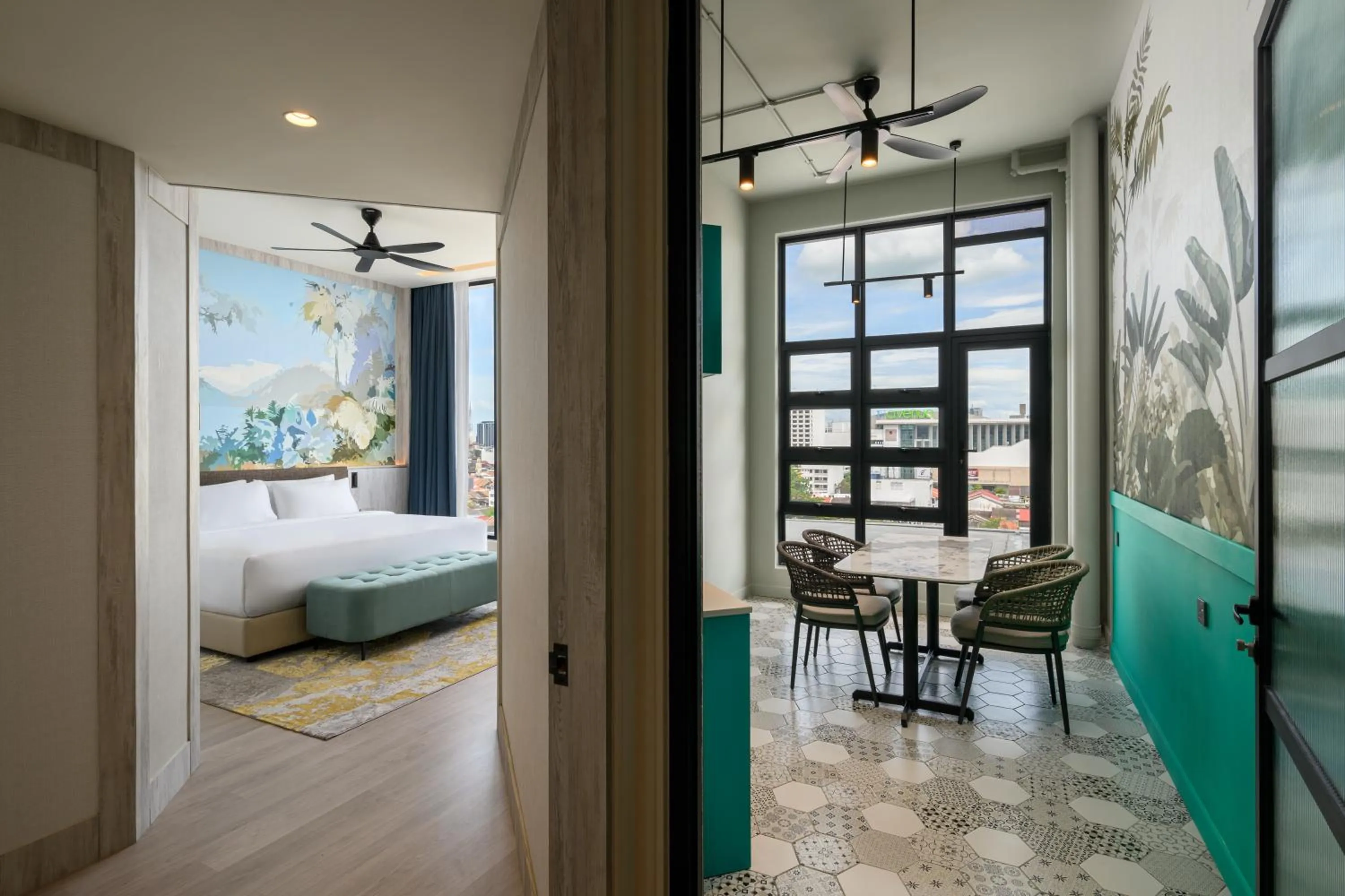 Bed in Fifth Avenue Hotel