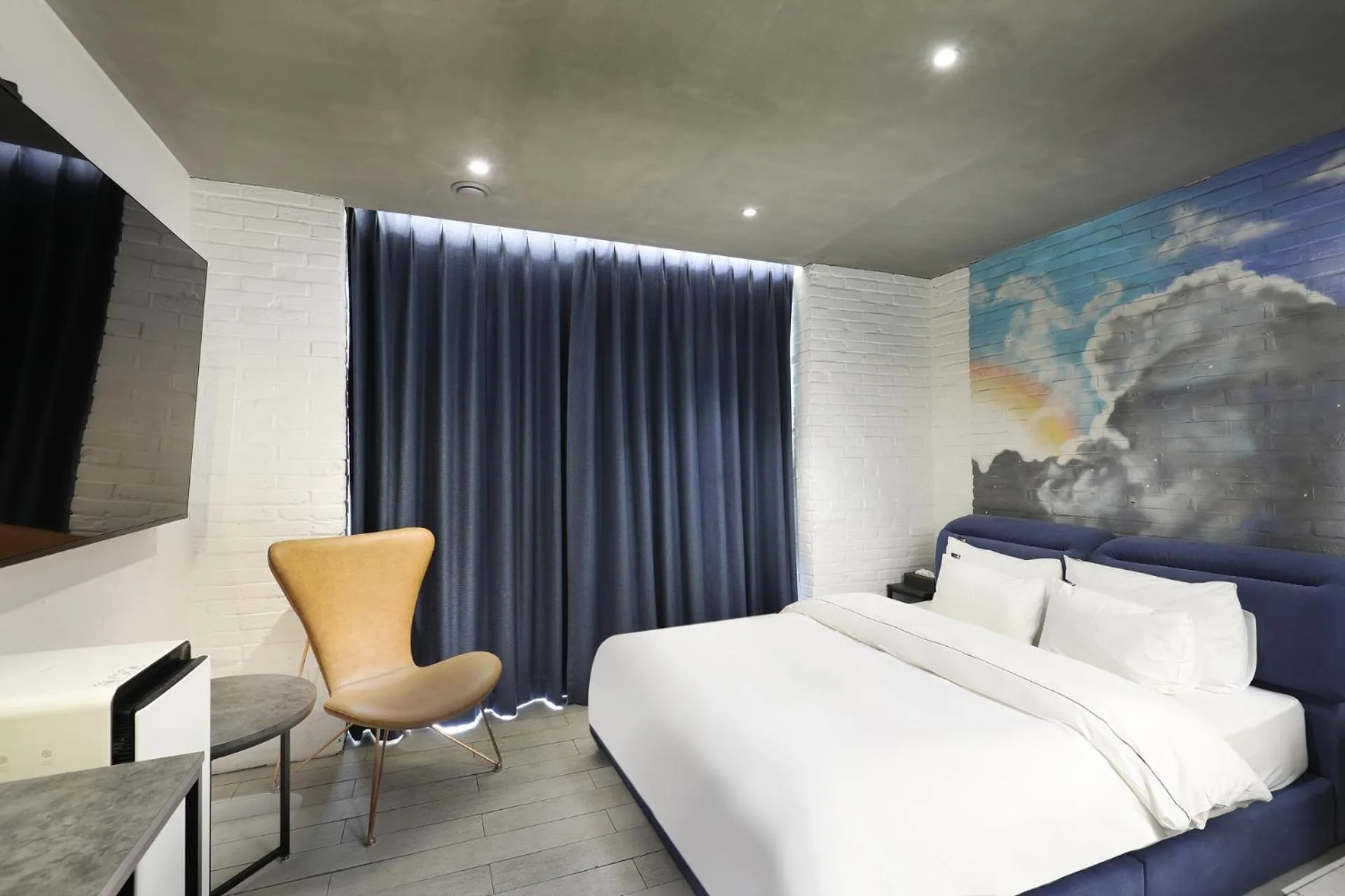 Bed in Hotel The Designers Premier Seongsu and Konkuk Univ