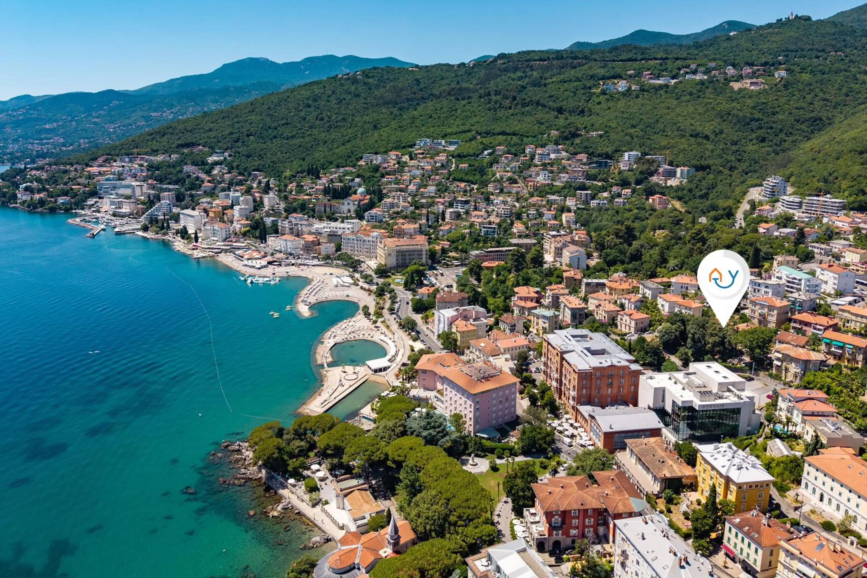 Location in Sea and City Retreat Opatija - Happy Rentals