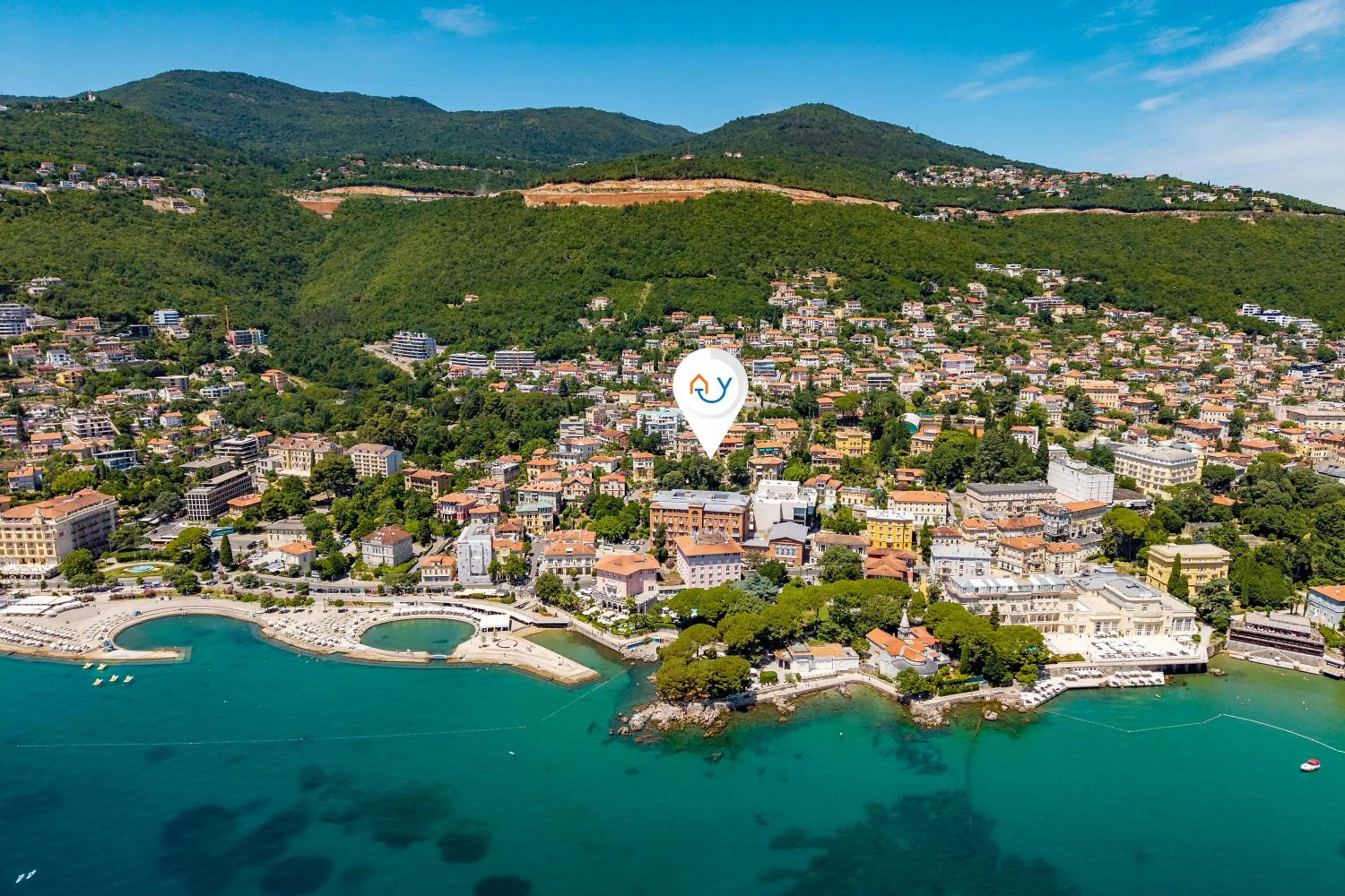 Location in Sea and City Retreat Opatija - Happy Rentals