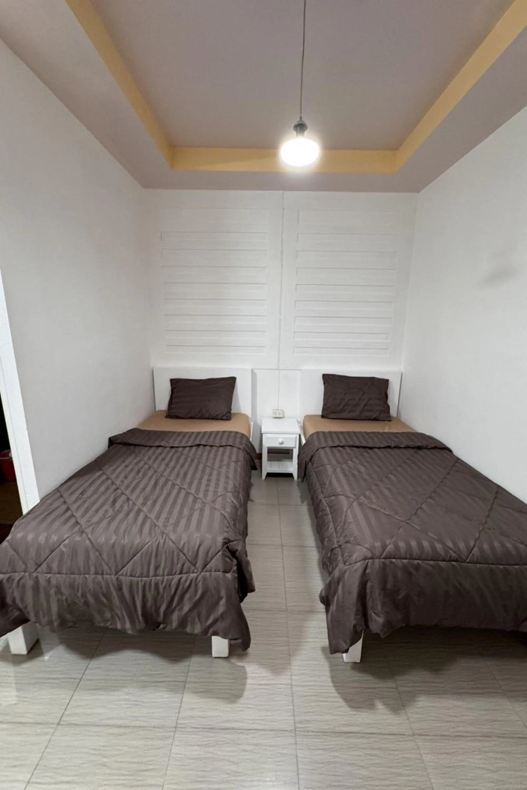 Bed in Ban Suan Suree Resort