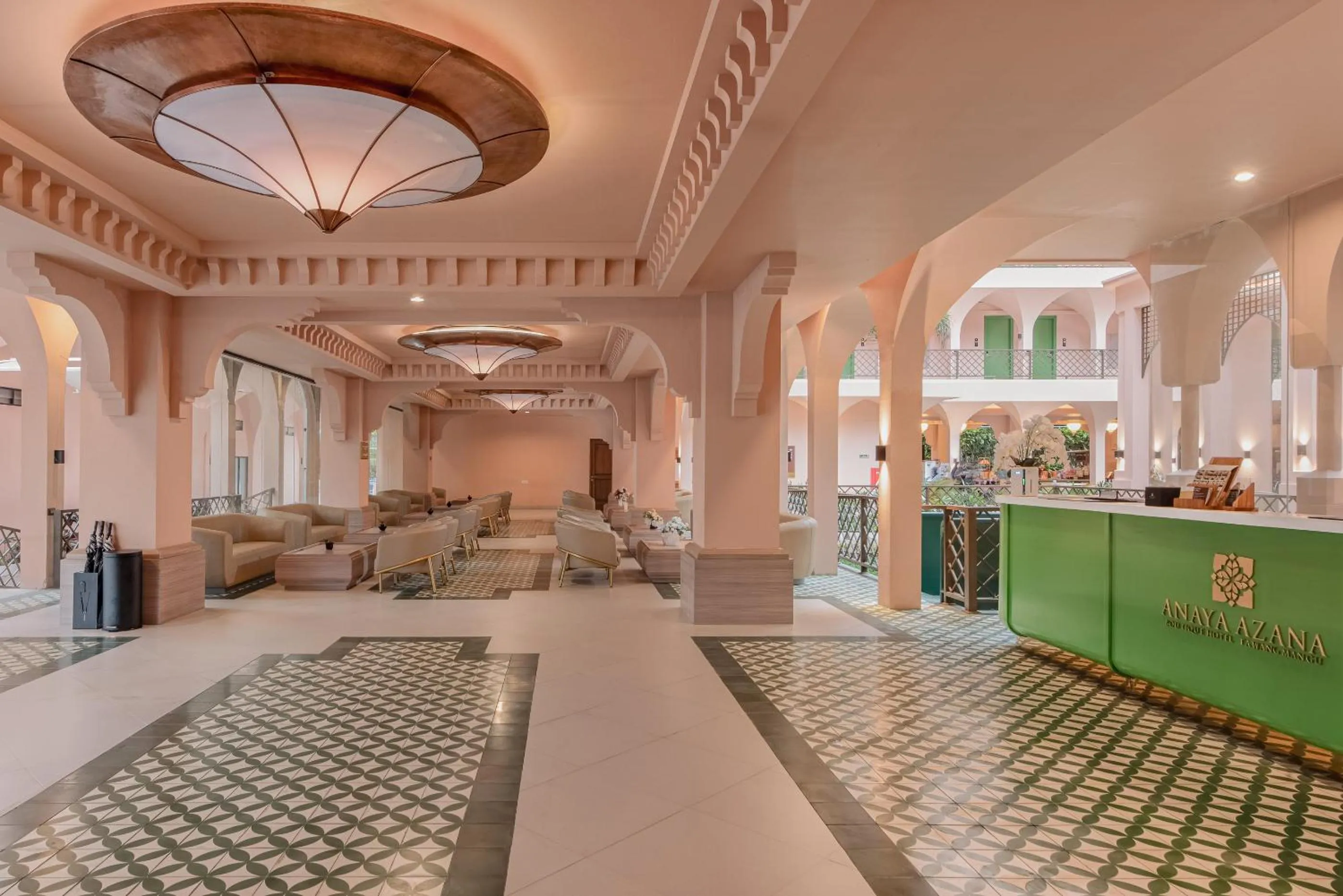 Lobby or reception in Anaya Azana Hotel & Villa Tawangmangu