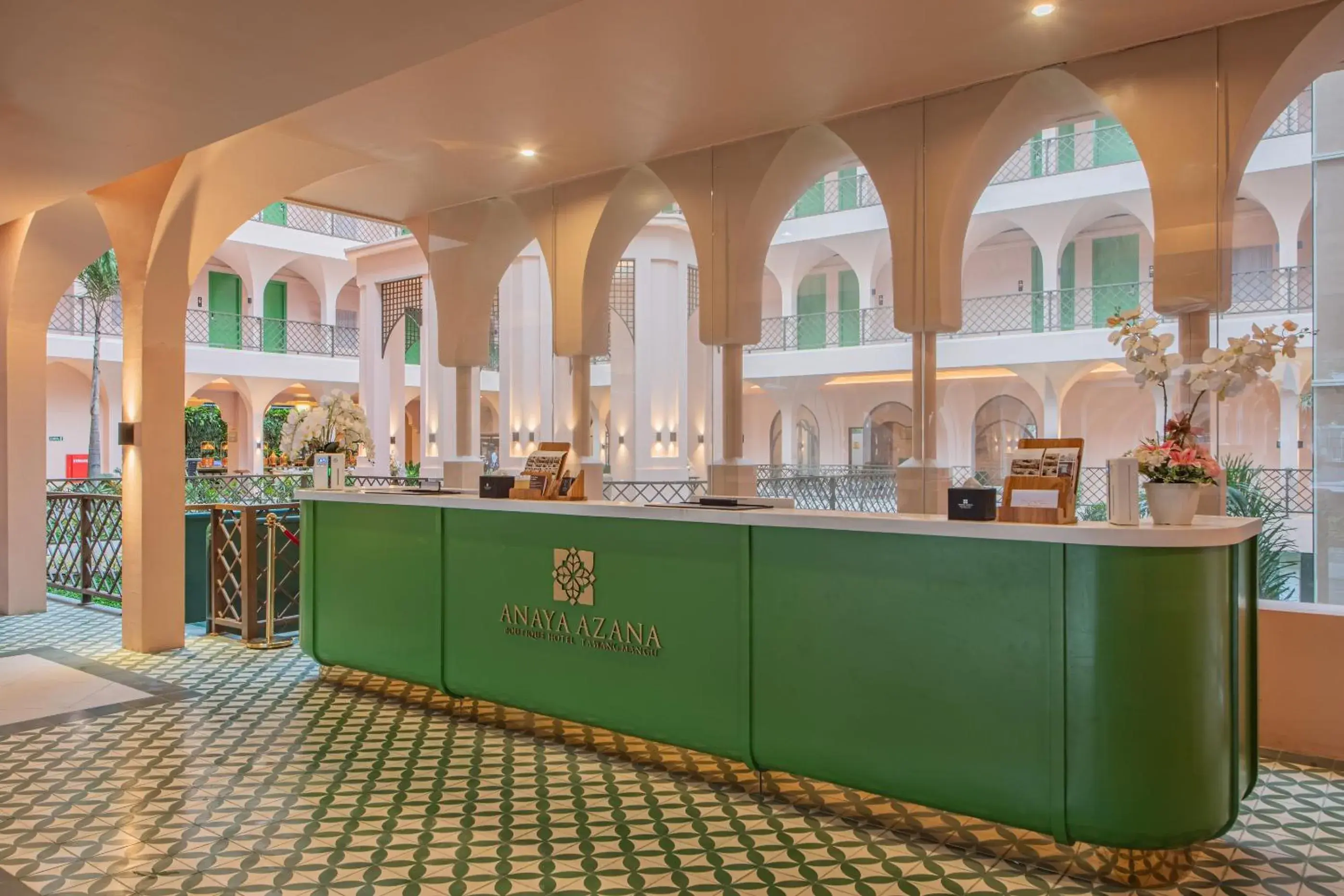 Lobby or reception in Anaya Azana Boutique Hotel Tawangmangu Lobby or reception in Anaya Azana Boutique Hotel Tawangmangu