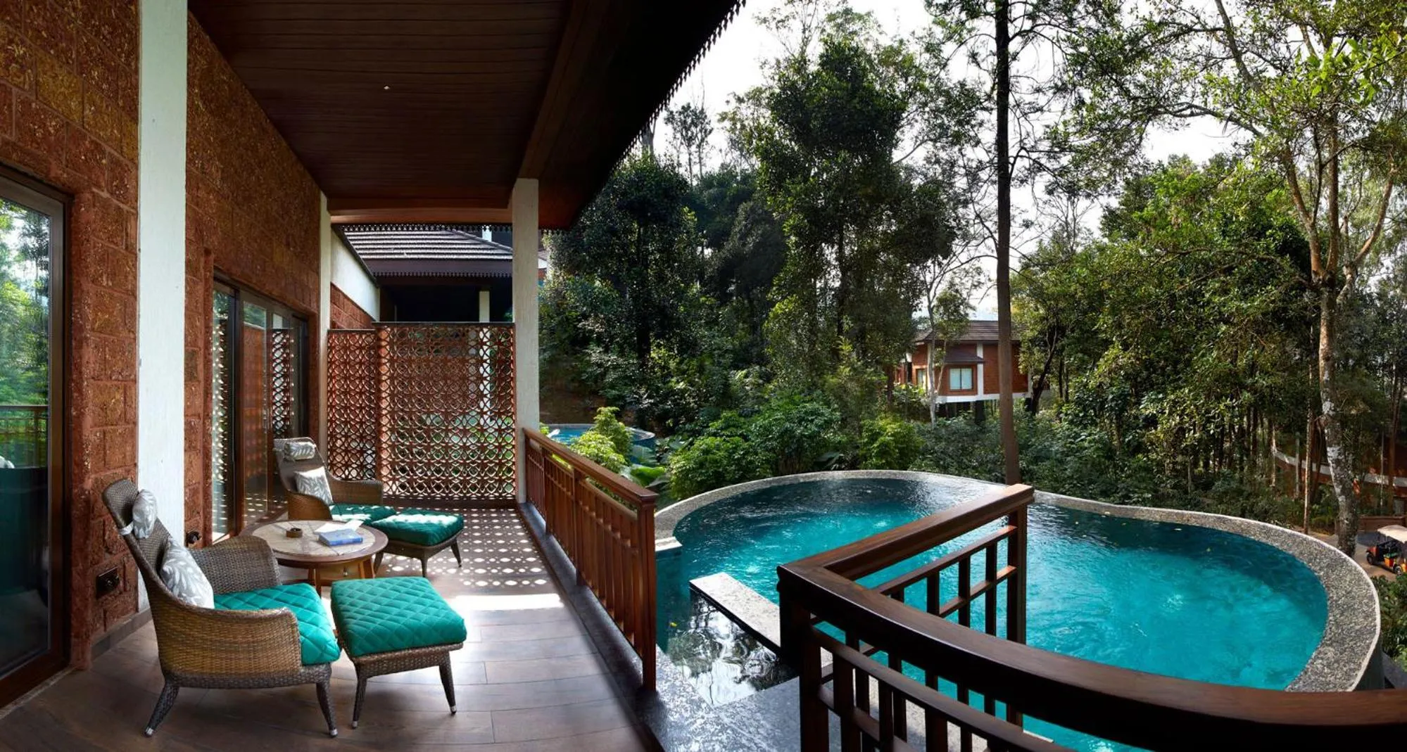 Mistwood Pool Villa in The Leela Coorg Forest Sanctuary