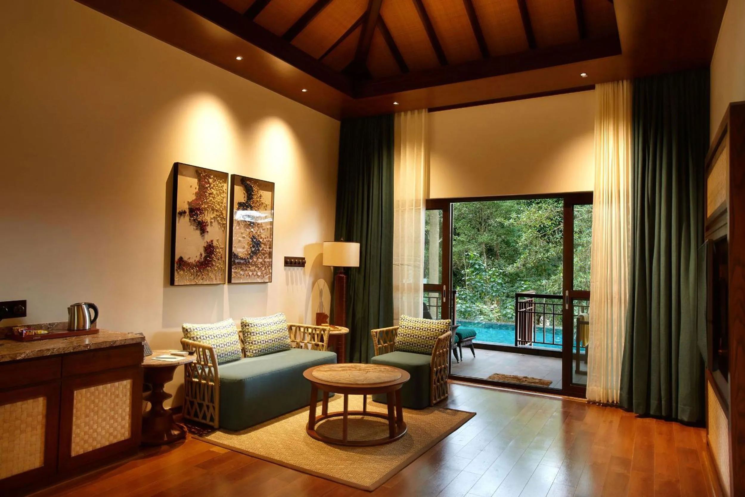Mistwood Pool Villa in The Leela Coorg Forest Sanctuary