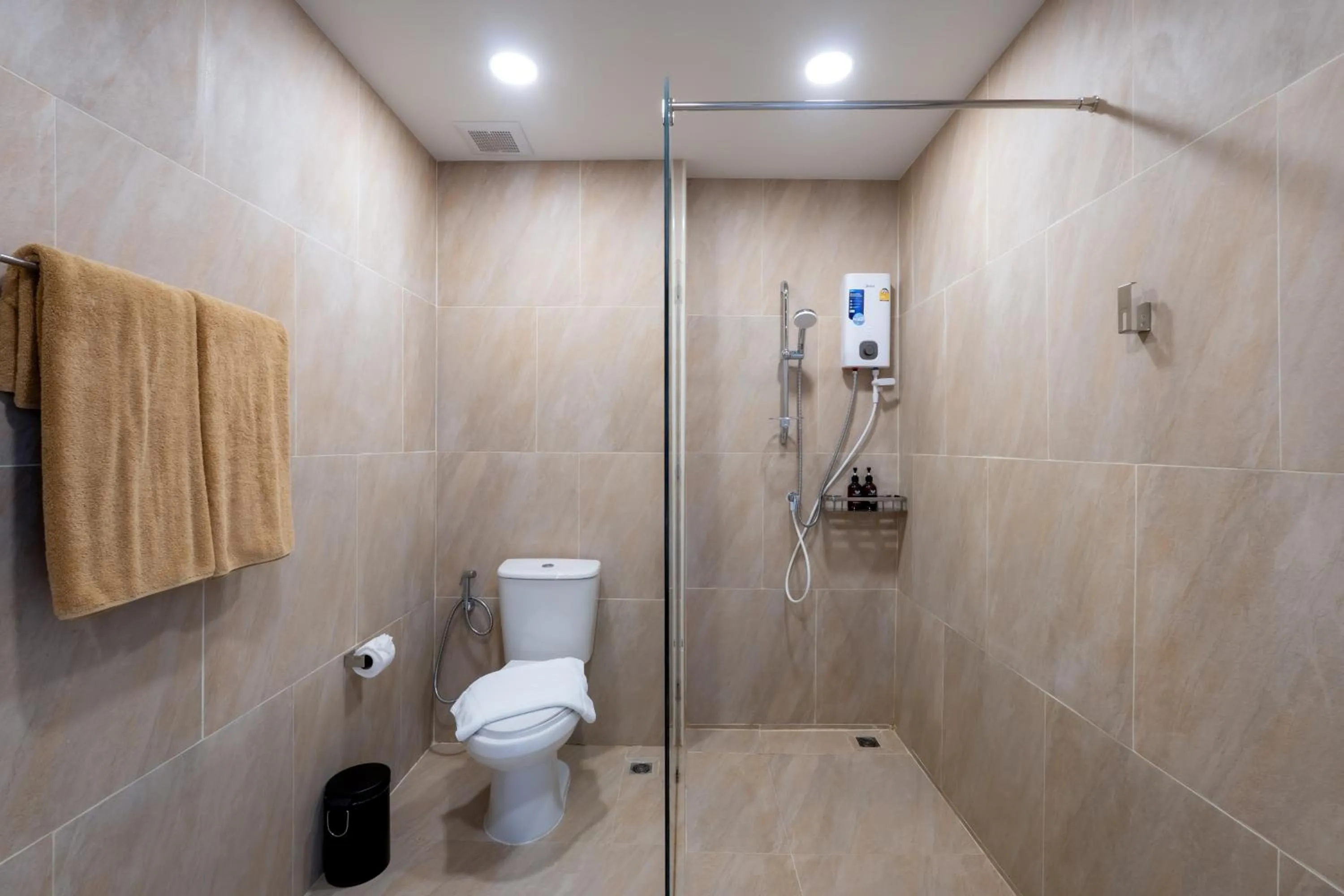 Bathroom in Seaside Naithon Phuket - Newly Opened