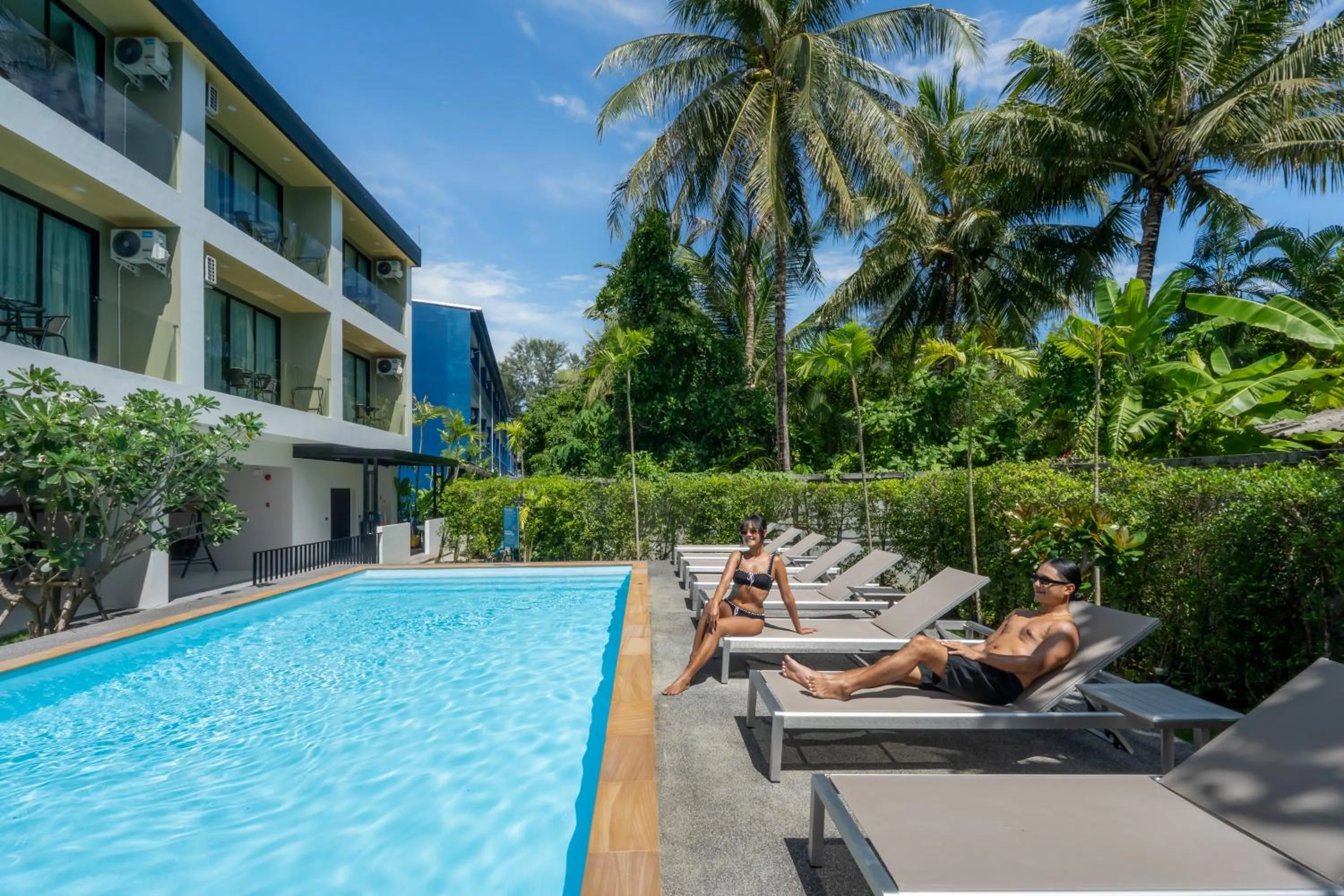 Swimming pool in Seaside Naithon Phuket - Newly Opened