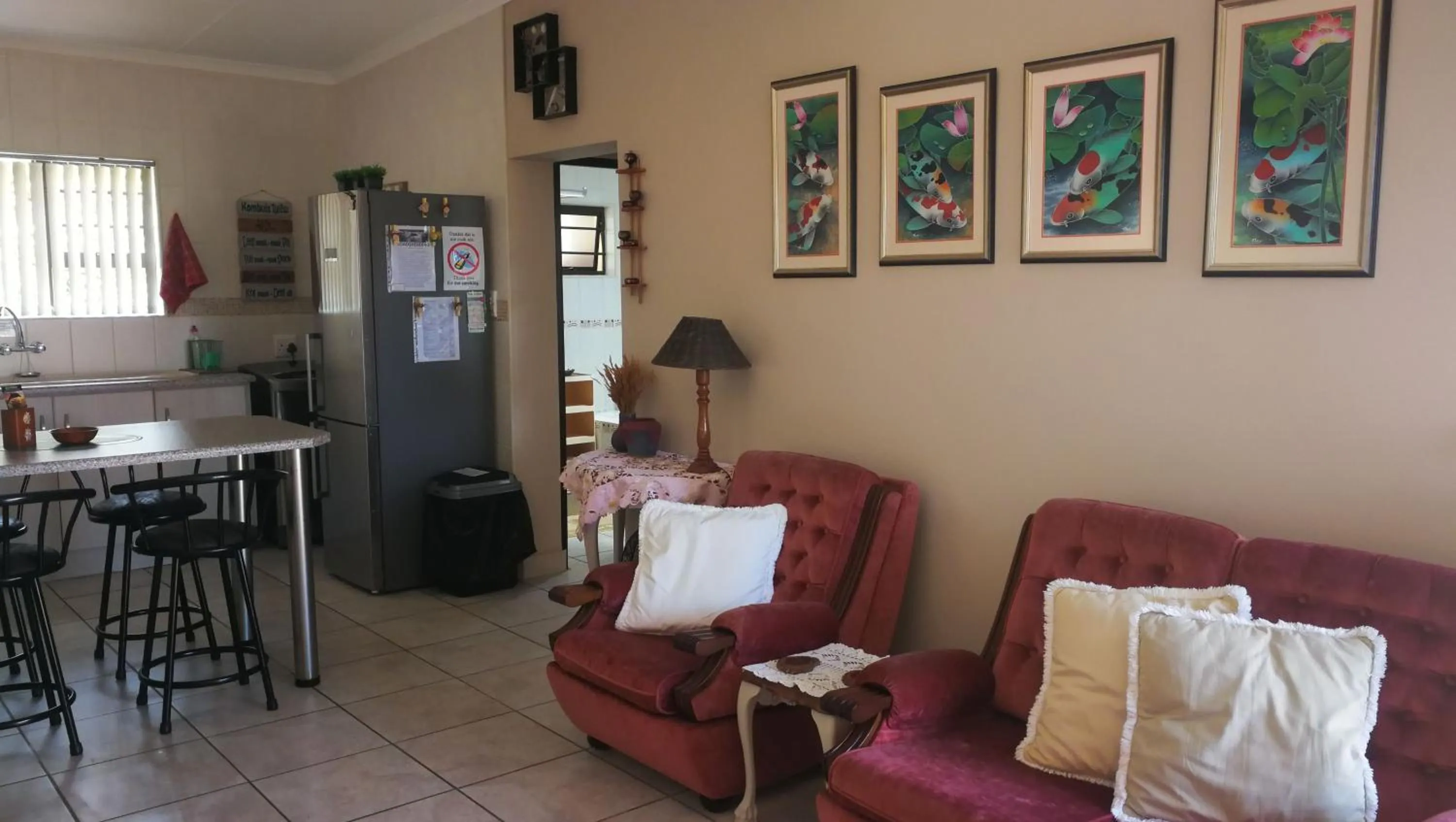 Living room in The Third Dolphin