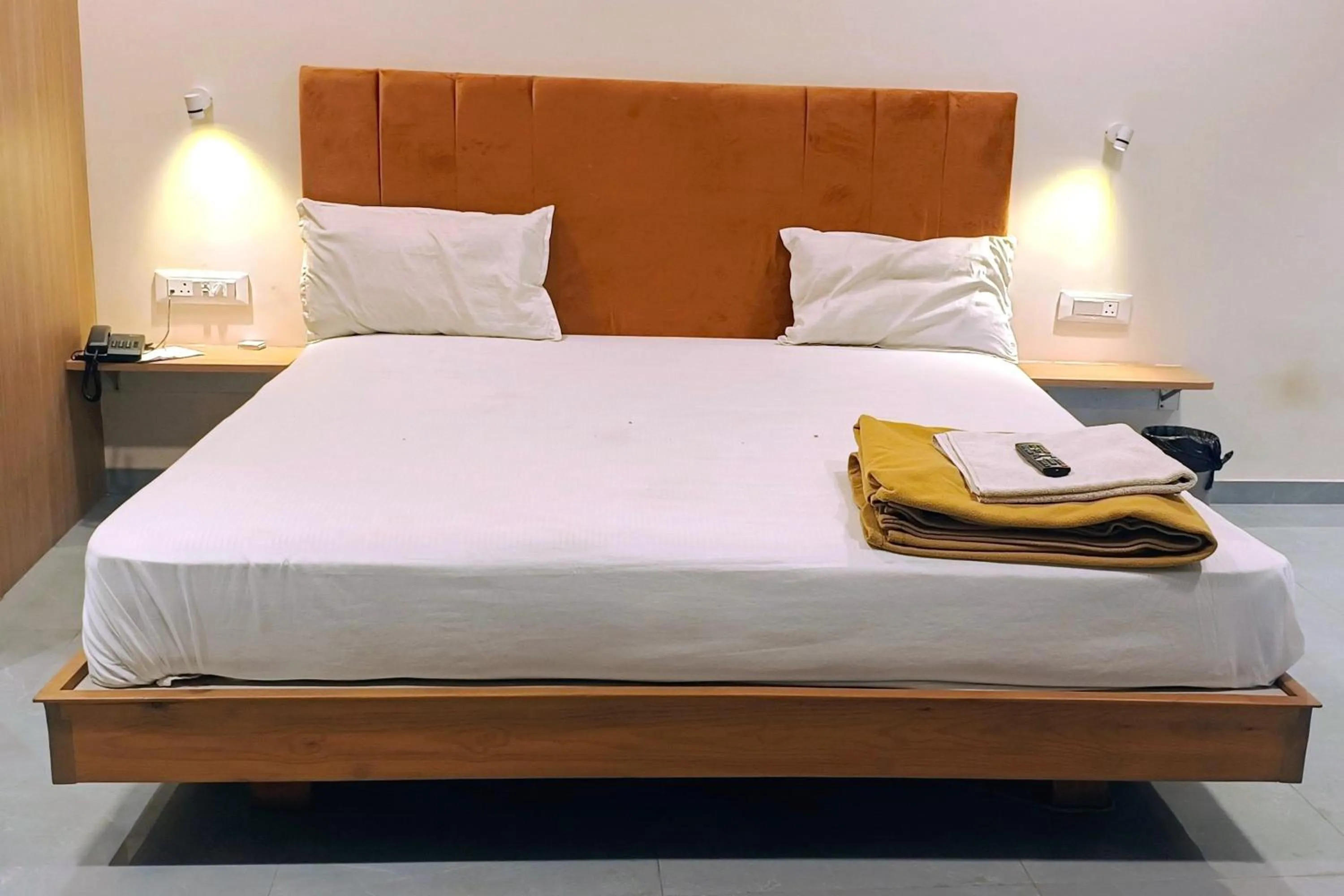Bedroom, Bed in Hotel Stay Inn near Bhiwandi Thane Railway Station