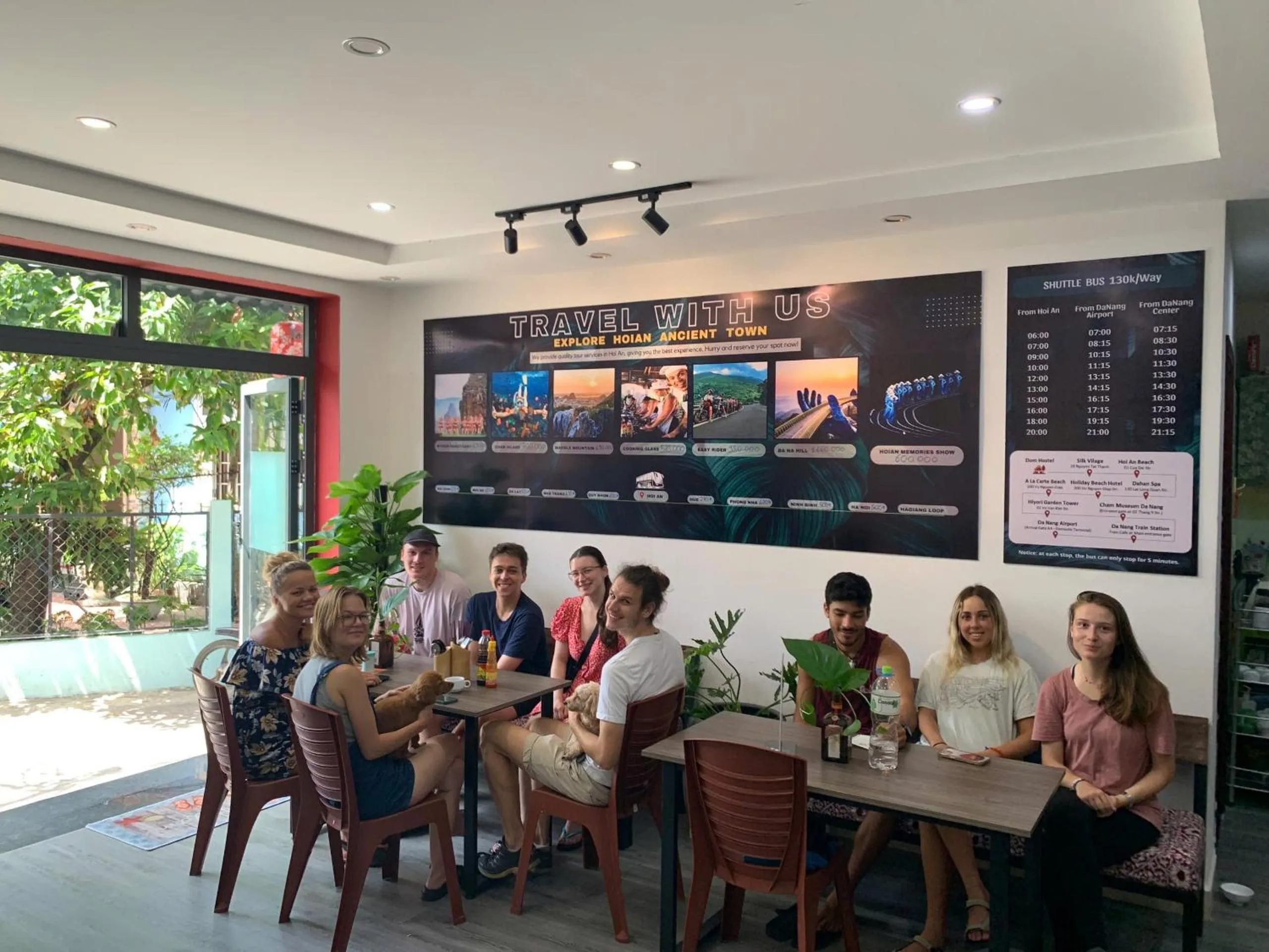 Staff in Dom Hostel Old Town Hoi An