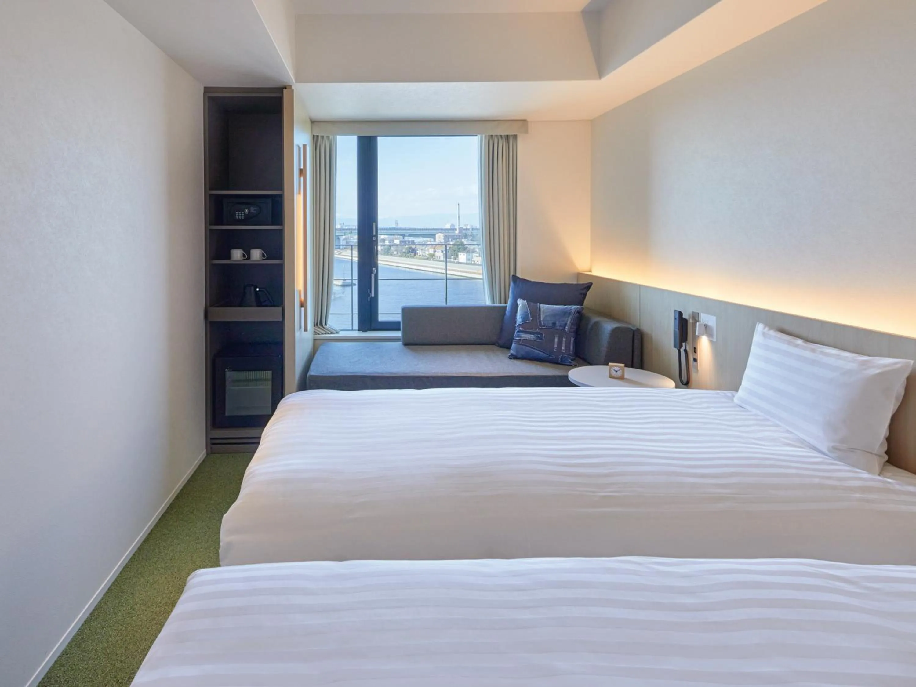 Bedroom, Bed in Dorsett by Agora Osaka Sakai