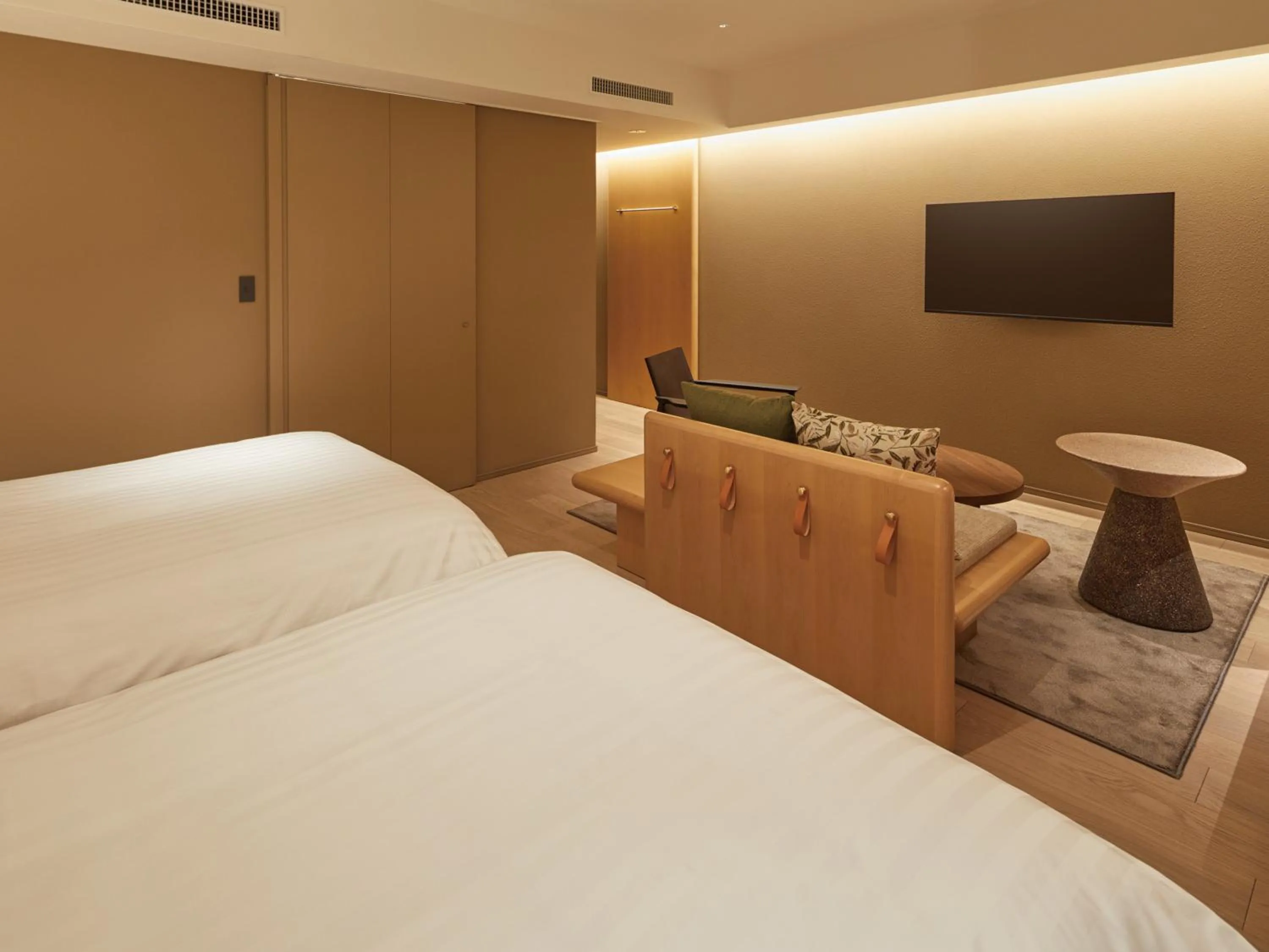 Bed in Dorsett by Agora Osaka Sakai